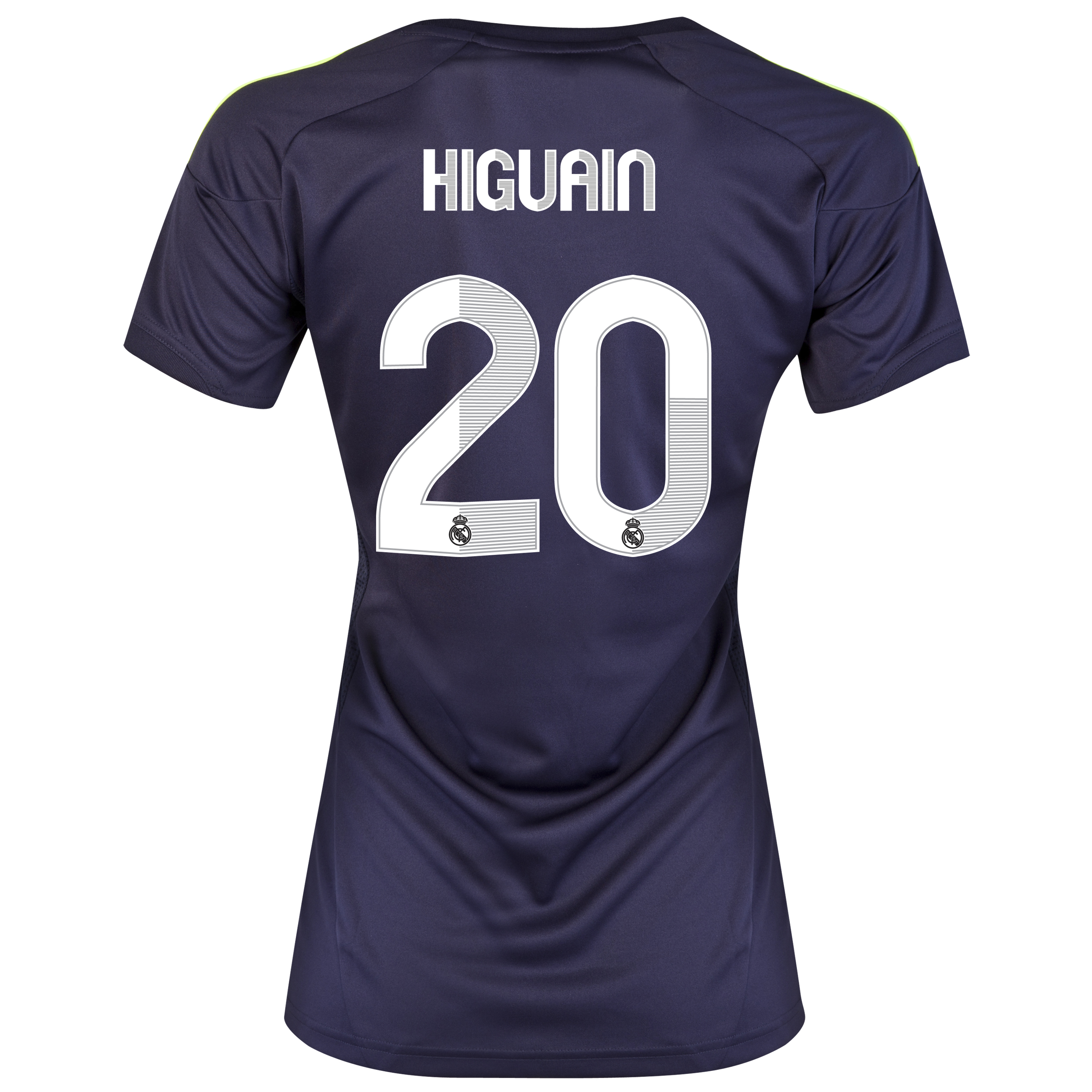 Camiseta visitante Real Madrid 2012/13 con impresión 20 Higuaín - Mujer