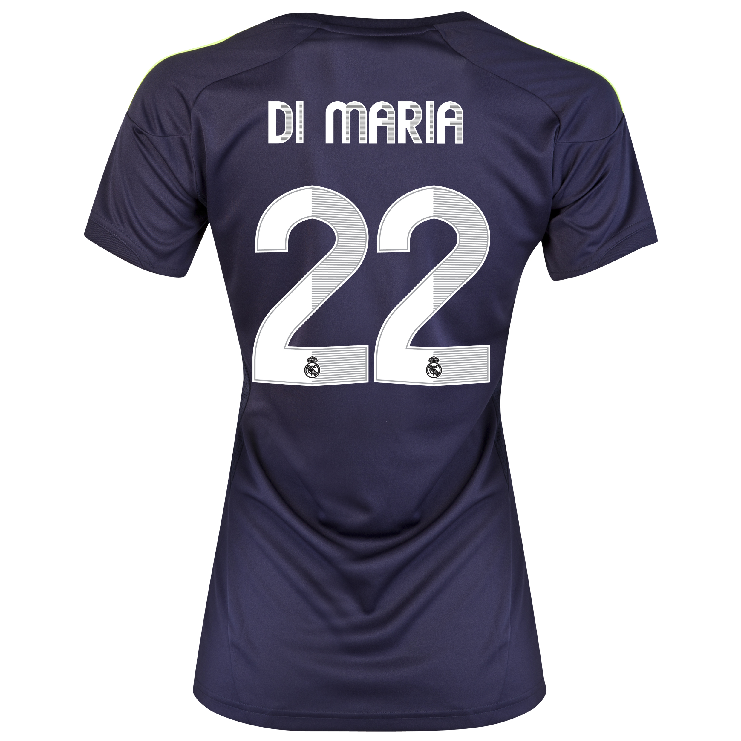 Real Madrid Away Shirt 2012/13 - Womens with Di Mar&iacute;a 22 printing