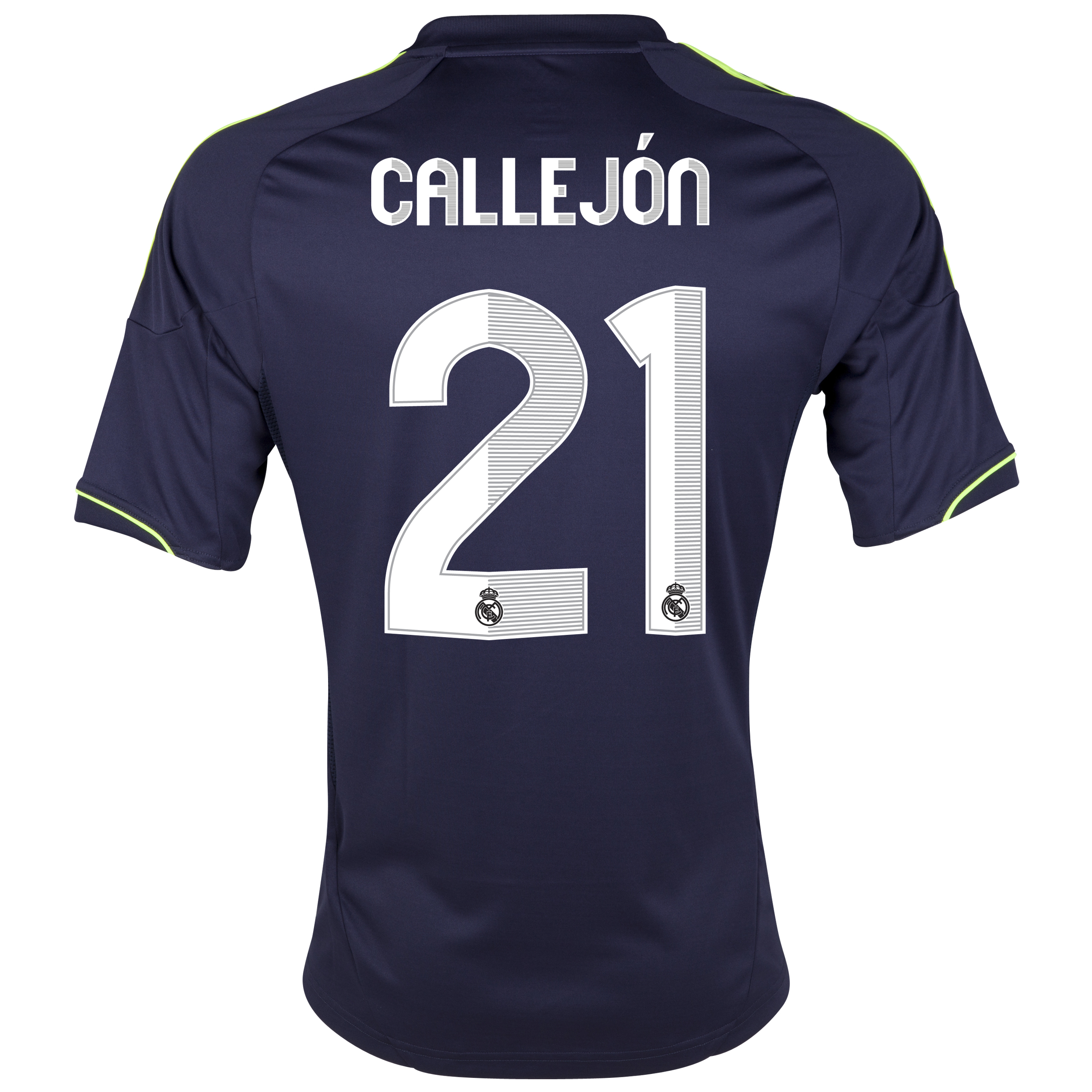 Camiseta visitante Real Madrid 2012/13 con impresión 21 Callejón - Joven