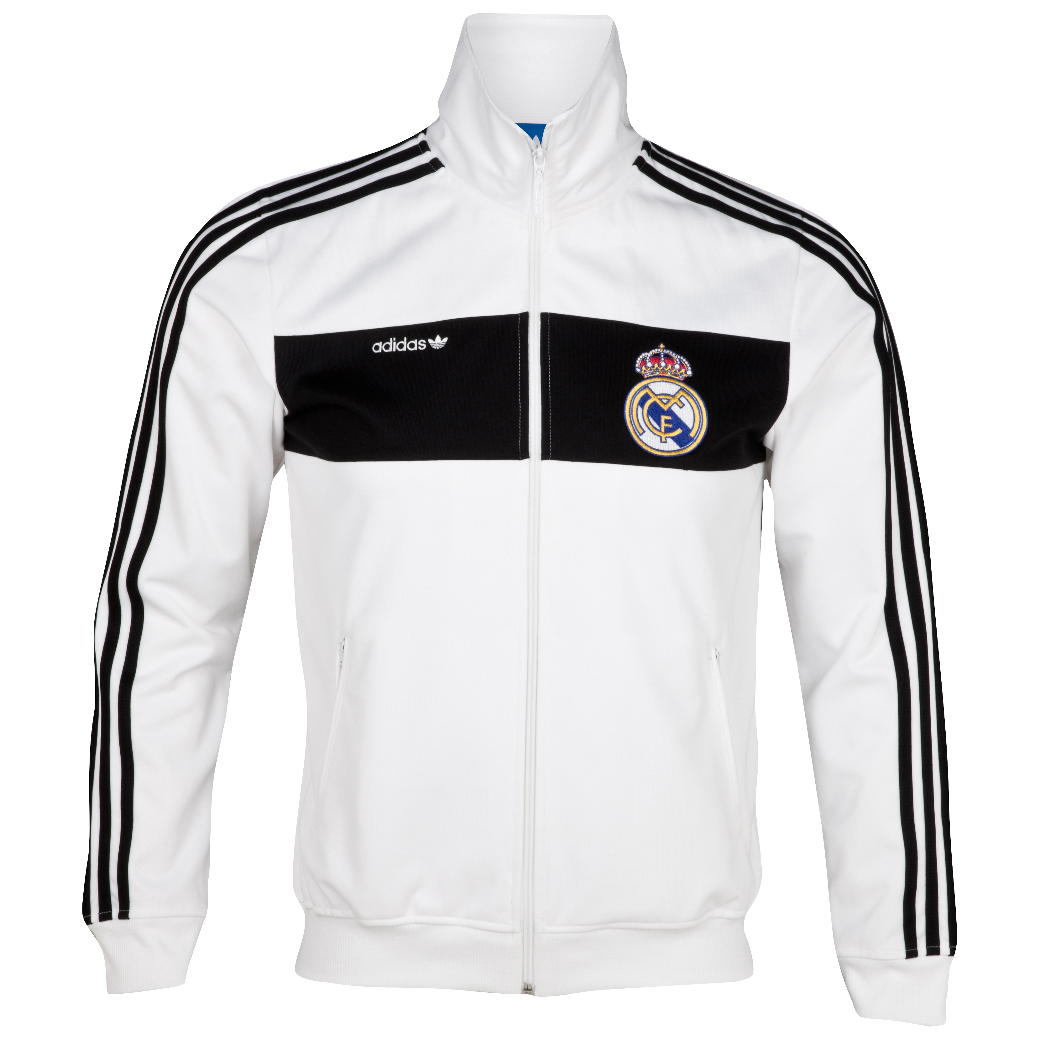 adidas Originals Real Madrid Beckenbauer Track Top - White/Black