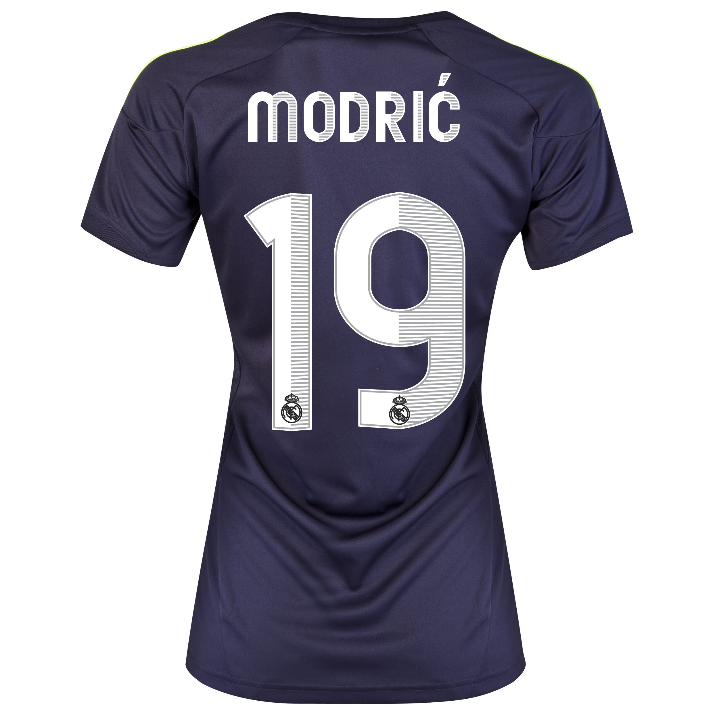 Real Madrid Away Shirt 2012/13 - Womens with Modric 19 printing