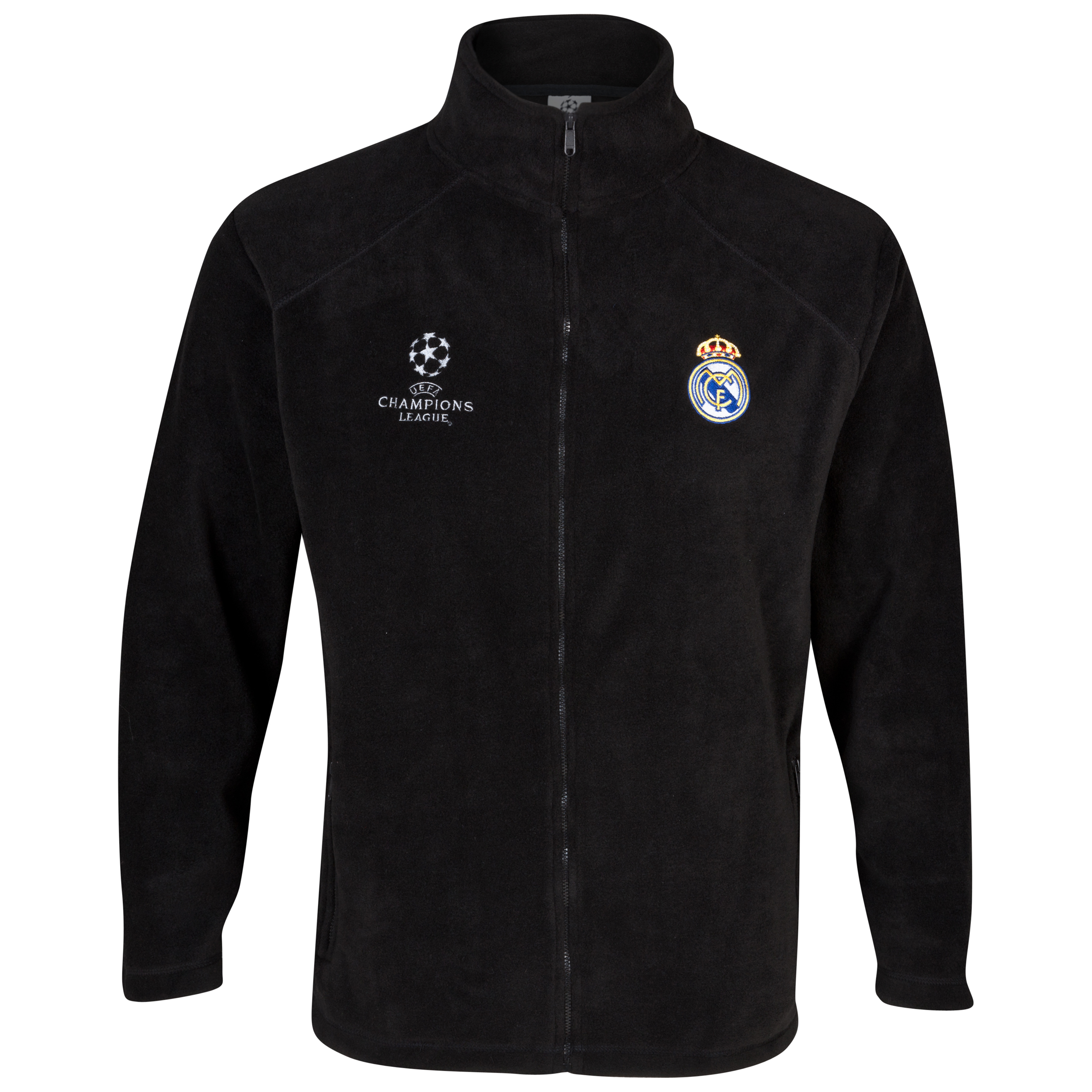 Forro Polar Real Madrid de la Liga de Campeones - Negro