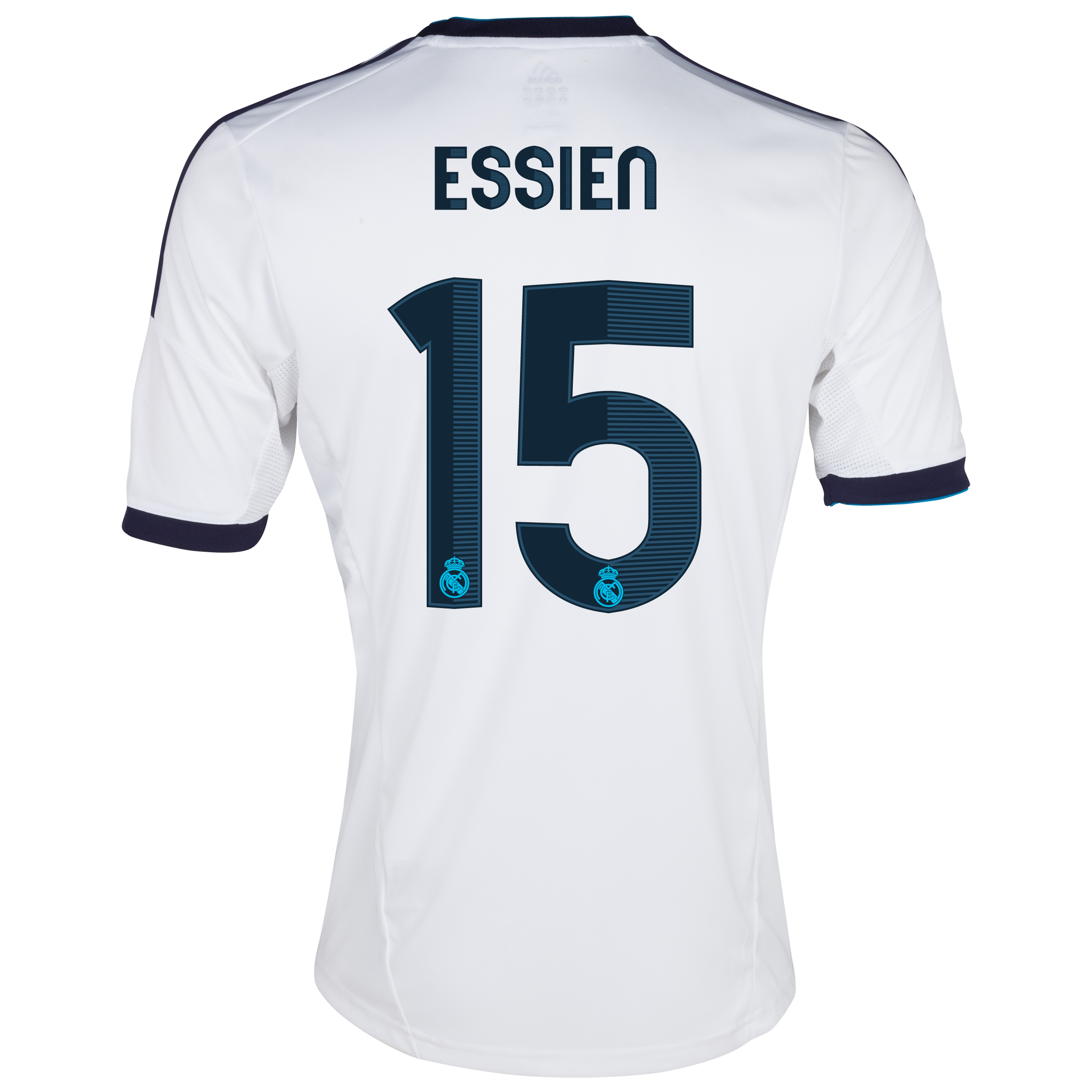 Real Madrid Home Shirt 2012/13 - Kids with Essien 15 printing