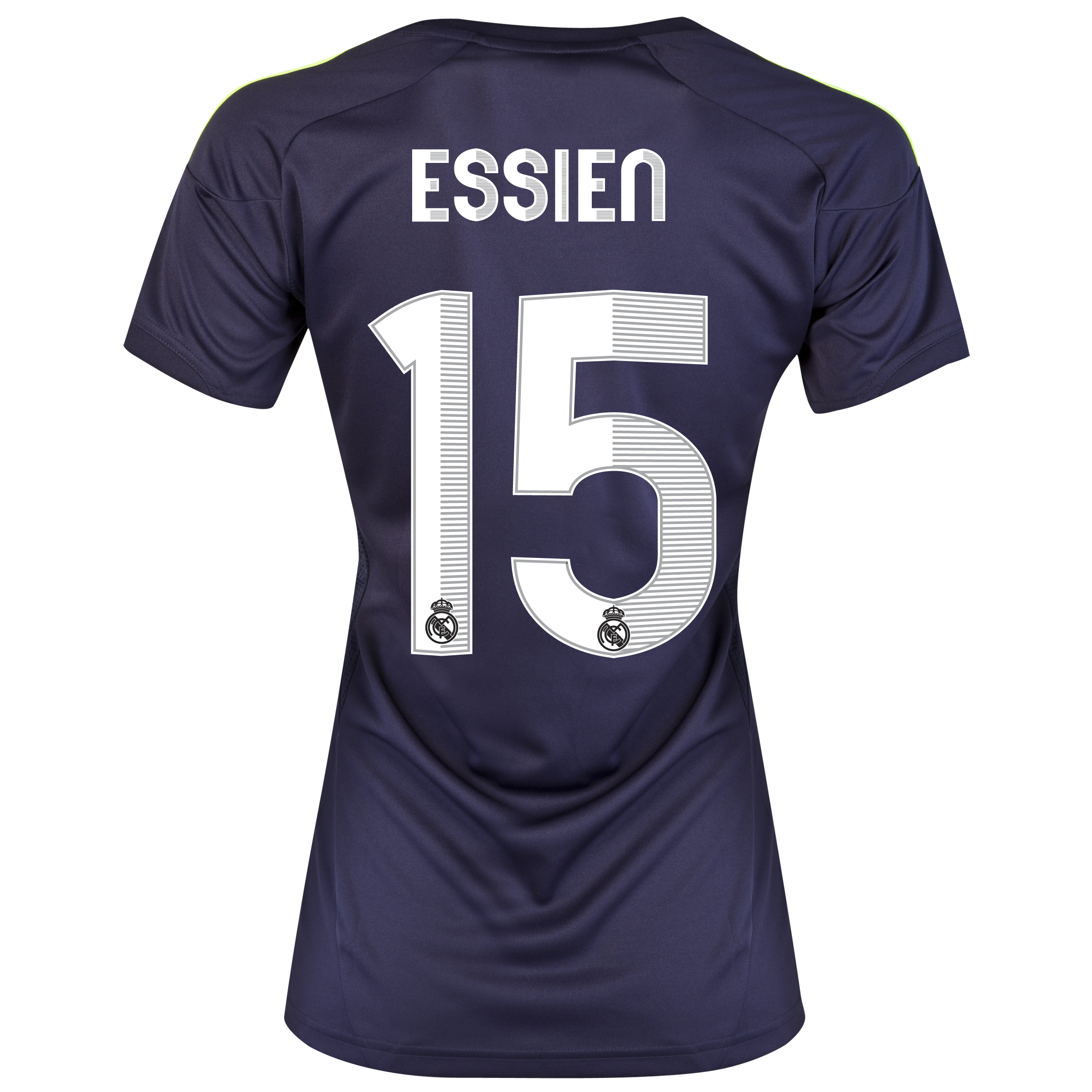 Real Madrid Away Shirt 2012/13 - Womens with Essien 15 printing