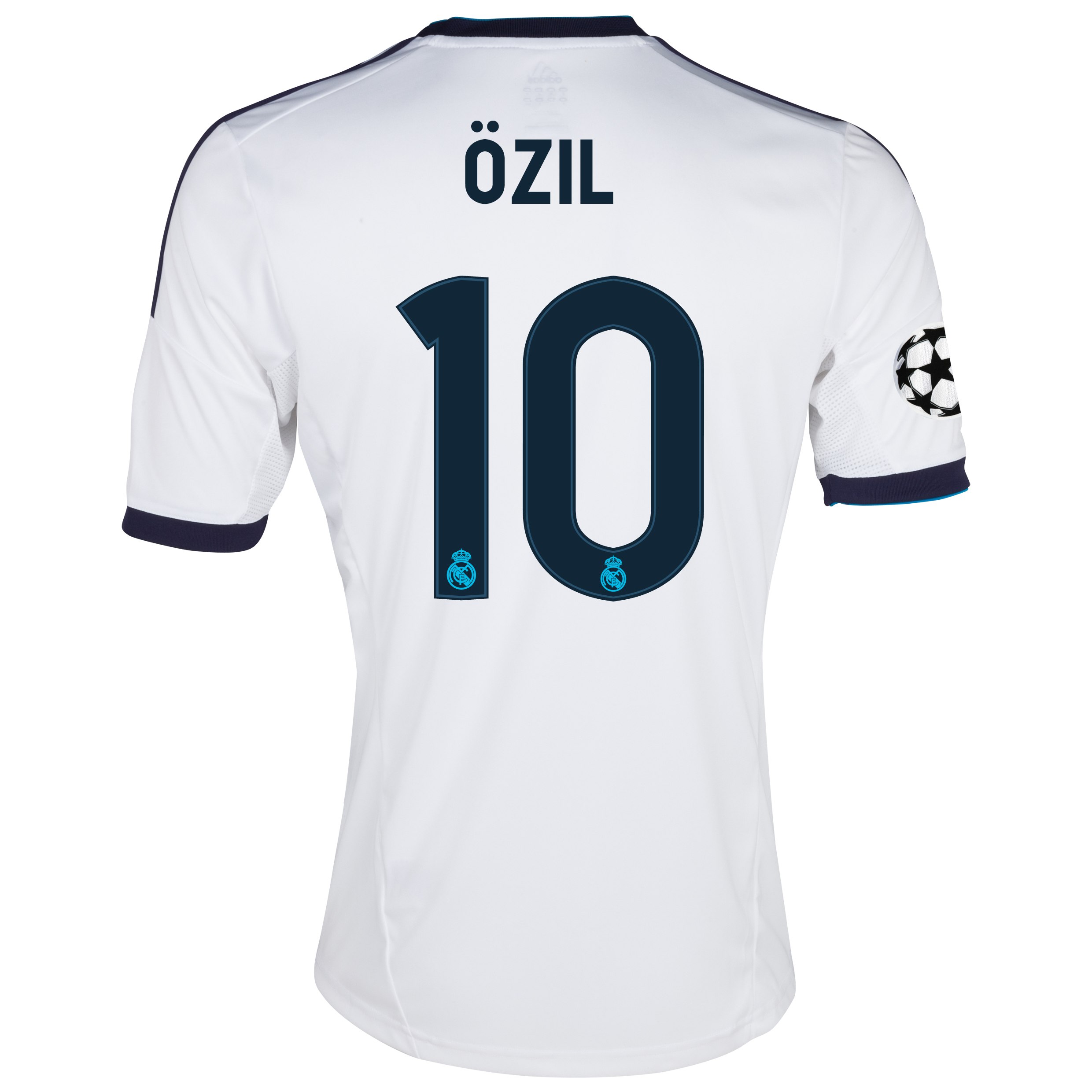 Real Madrid UEFA Champions League Home Shirt 2012/13 - Kids with Özil 10 printing