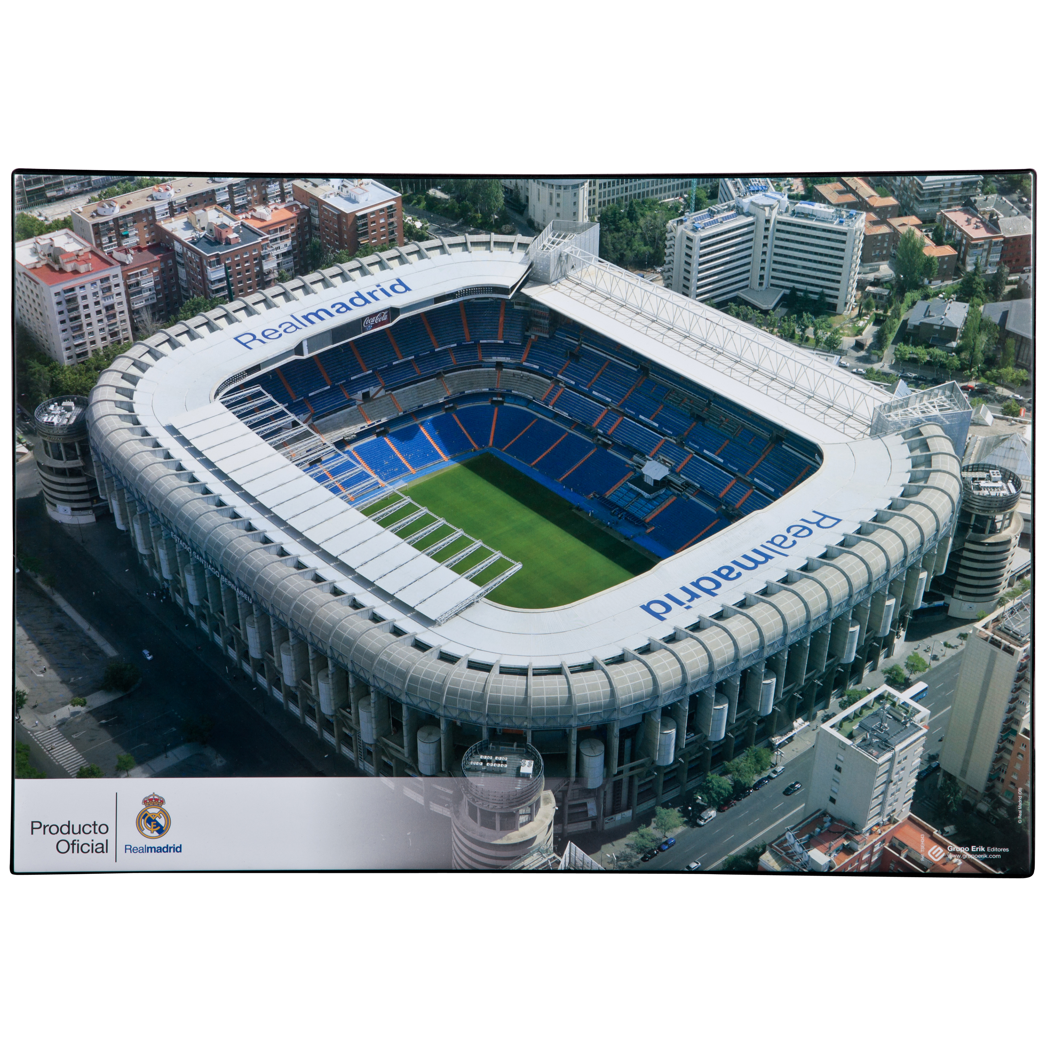 Afombrilla escritorio estadio Real Madrid - 34,5 cm x 49,5 cm