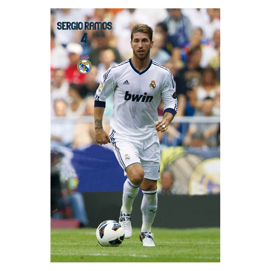 Real Madrid Sergio Ramos Poster - 61 x 91.5cm