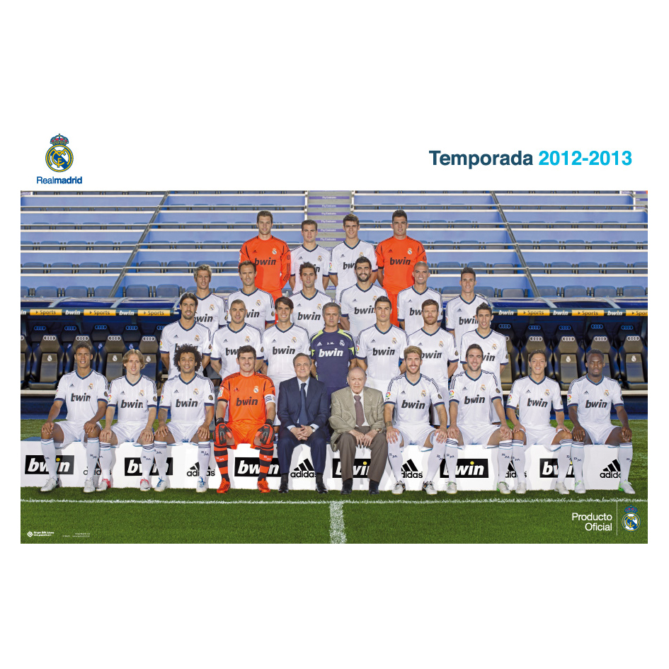 Real Madrid 2012-13 Team Poster - 61 x 91.5cm
