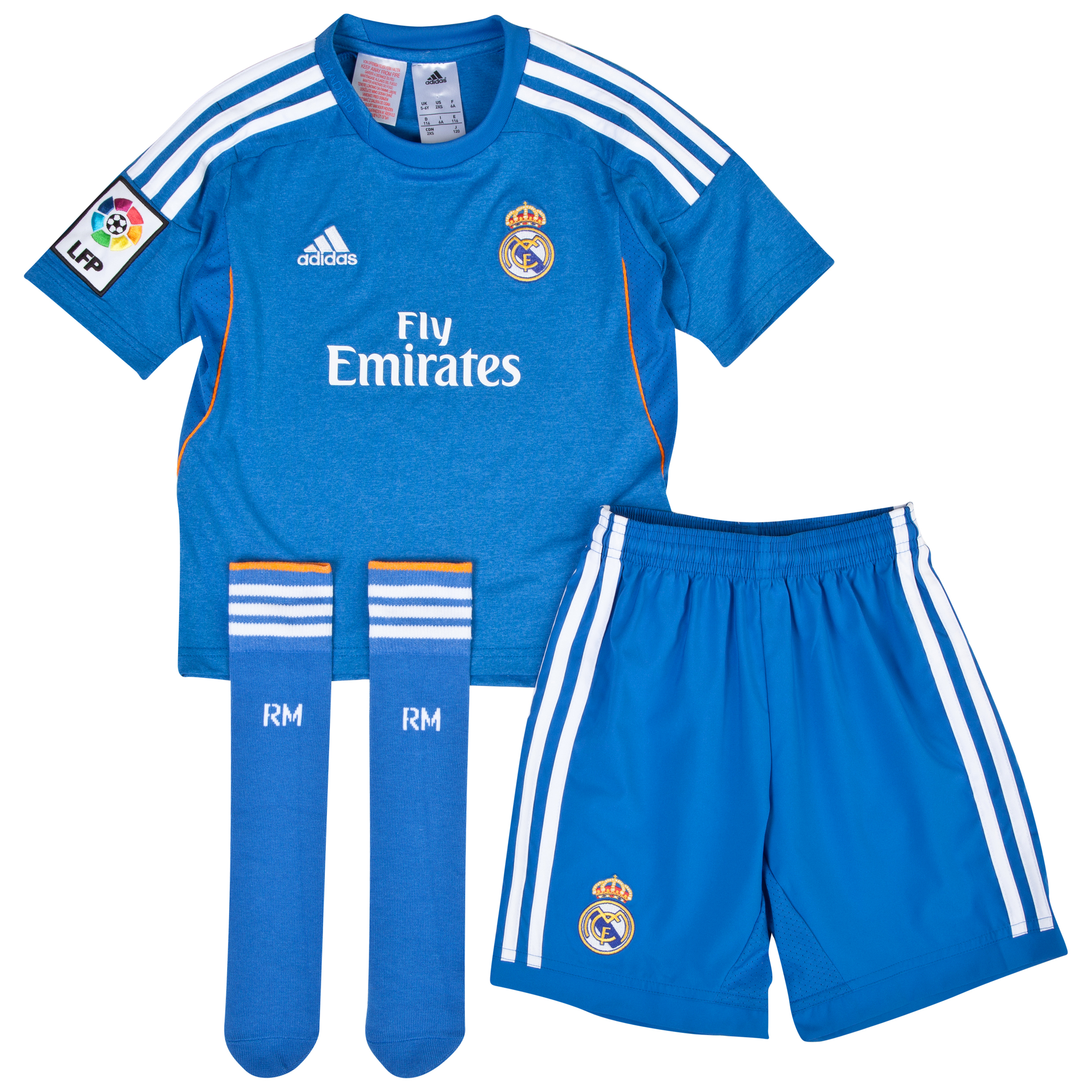 Real Madrid Away Mini Kit 2013/14