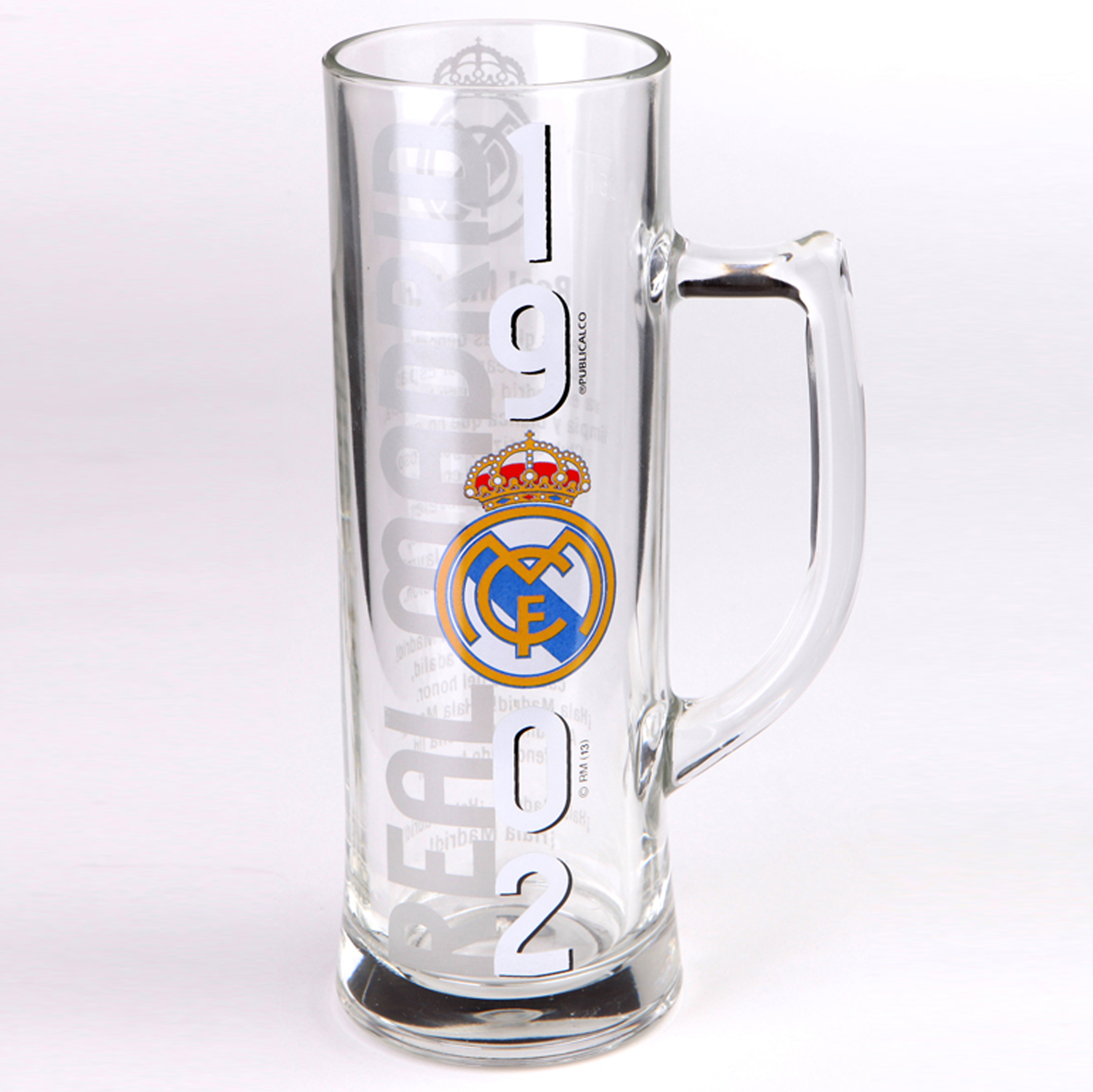 Real Madrid 1902 Tall Glass Tankard