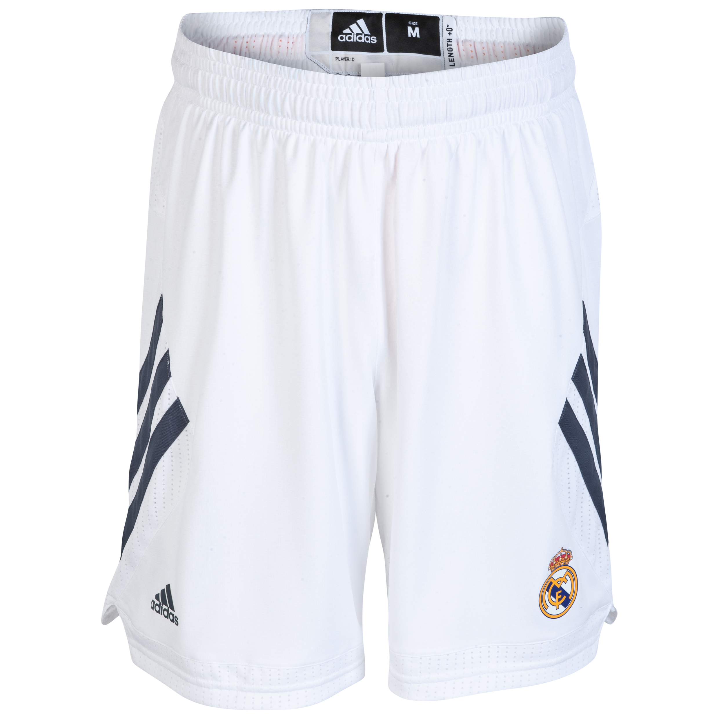 Real Madrid Home Basketball Shorts 2013/14 White