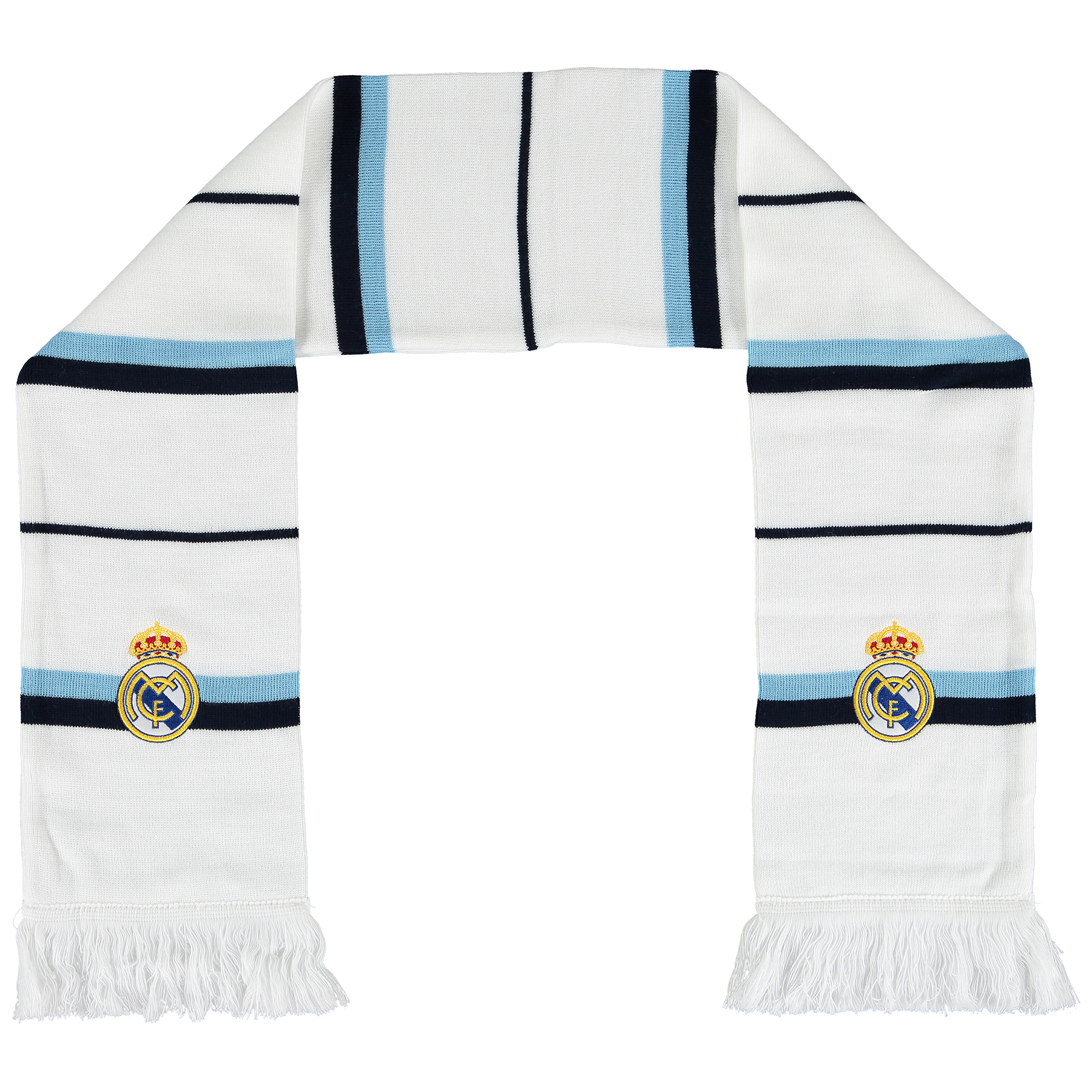 Real Madrid Bar Scarf - White - Adult