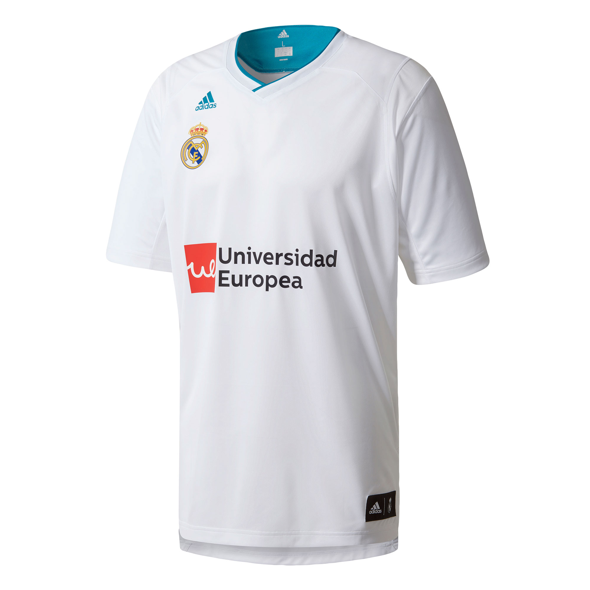 Real Madrid Basketball Jersey - White