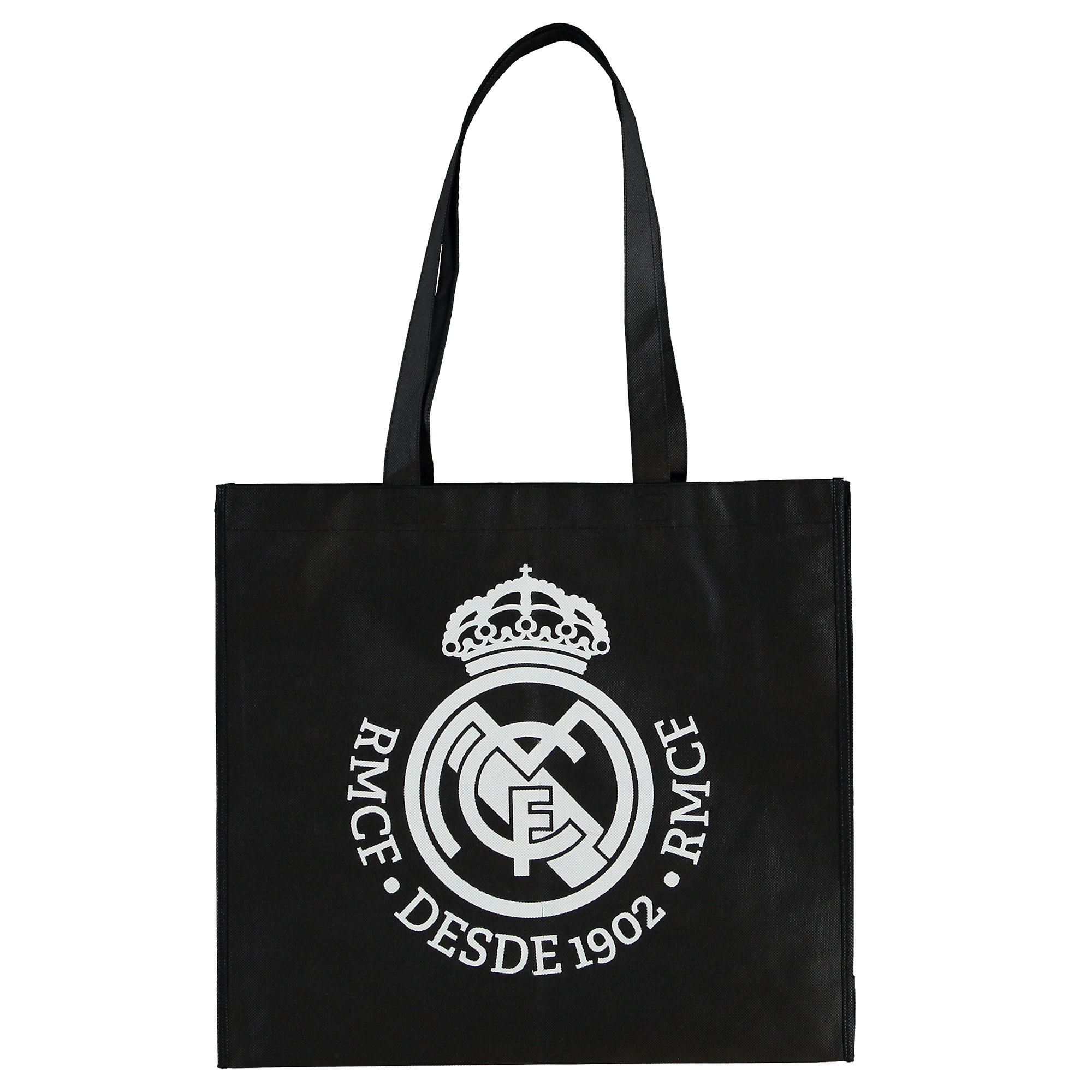 Sac de shopping avec écusson du Real Madrid - Noir