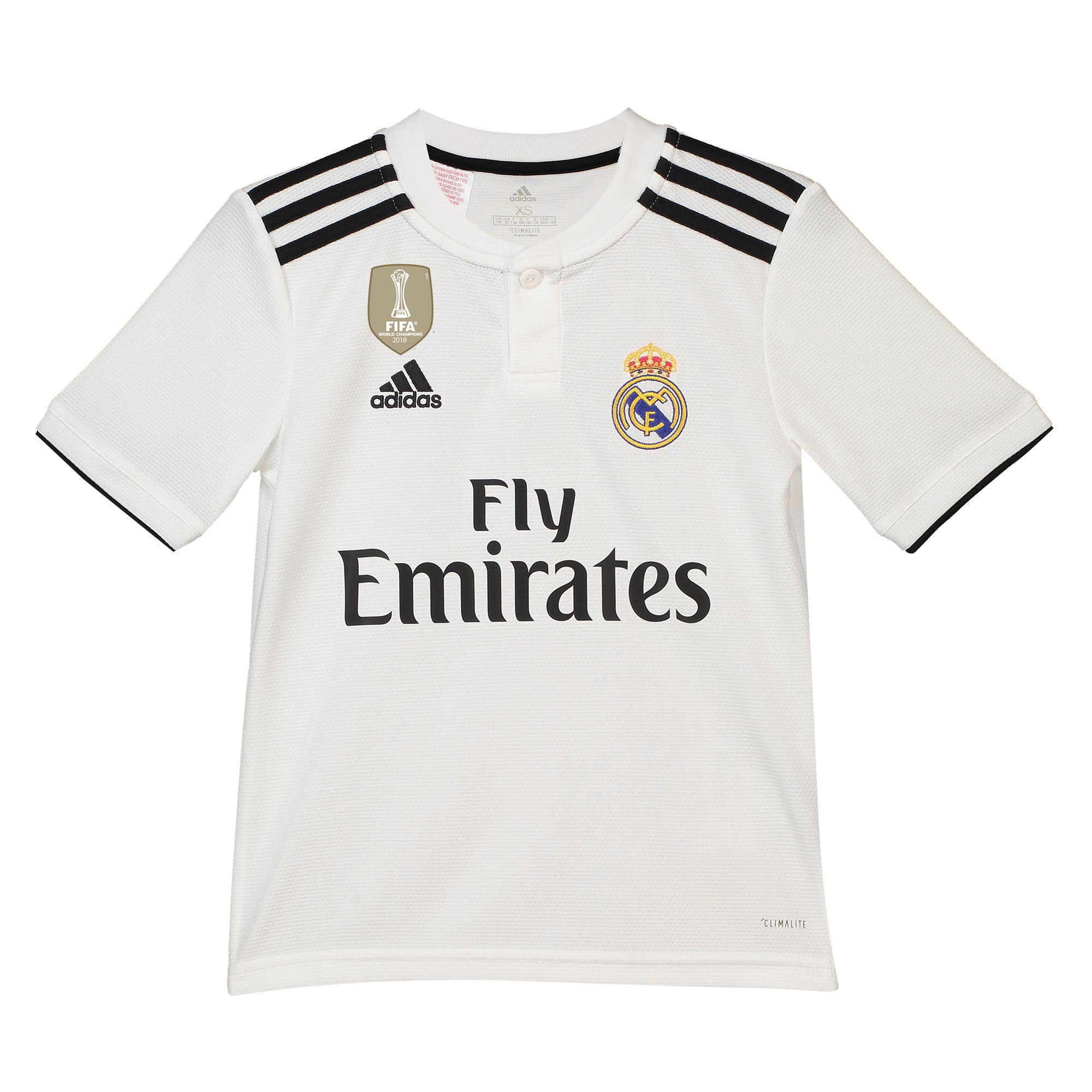 Real Madrid Home Shirt 2018-19 - Kids