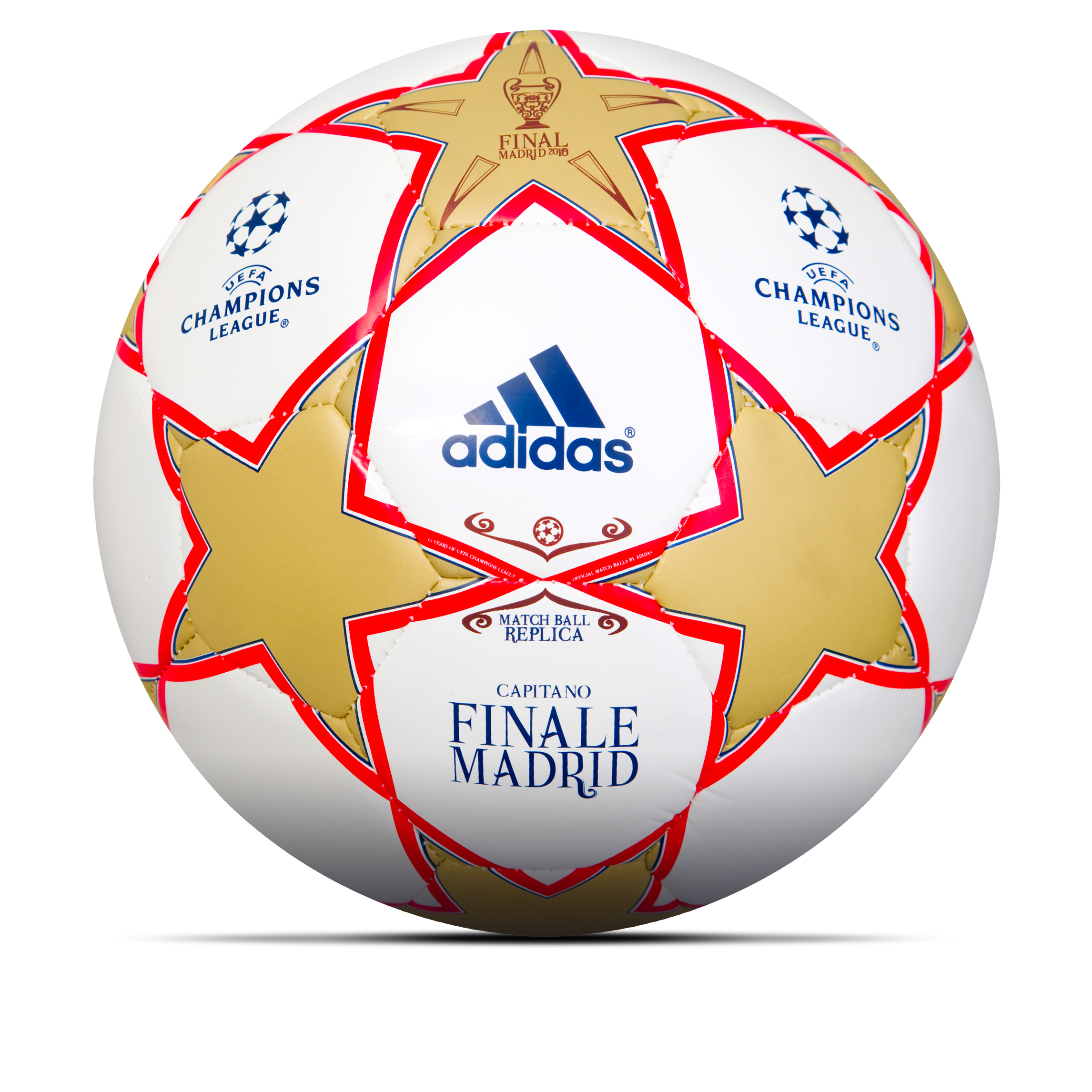 adidas Real Madrid Finale 9 Capitano Football - Size 5
