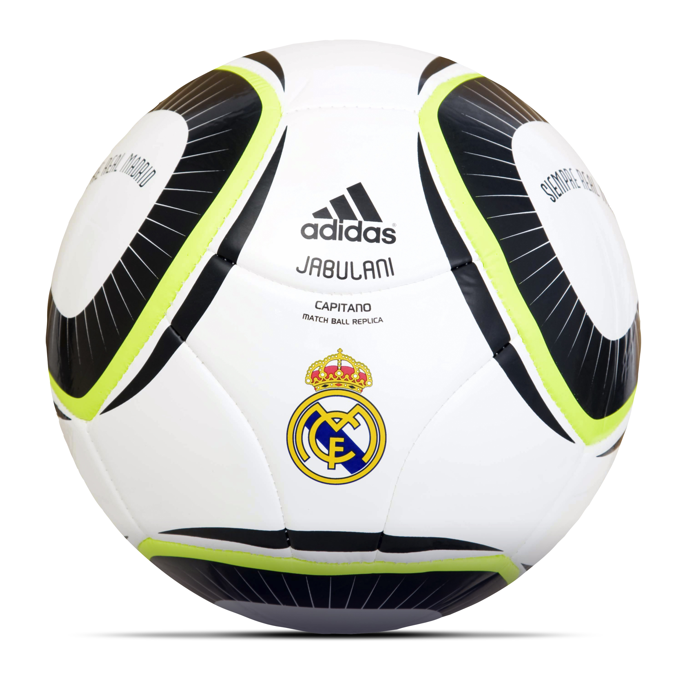 adidas 2010 Capitano Real Madrid Football - White/Legend Blue/Legend Blue