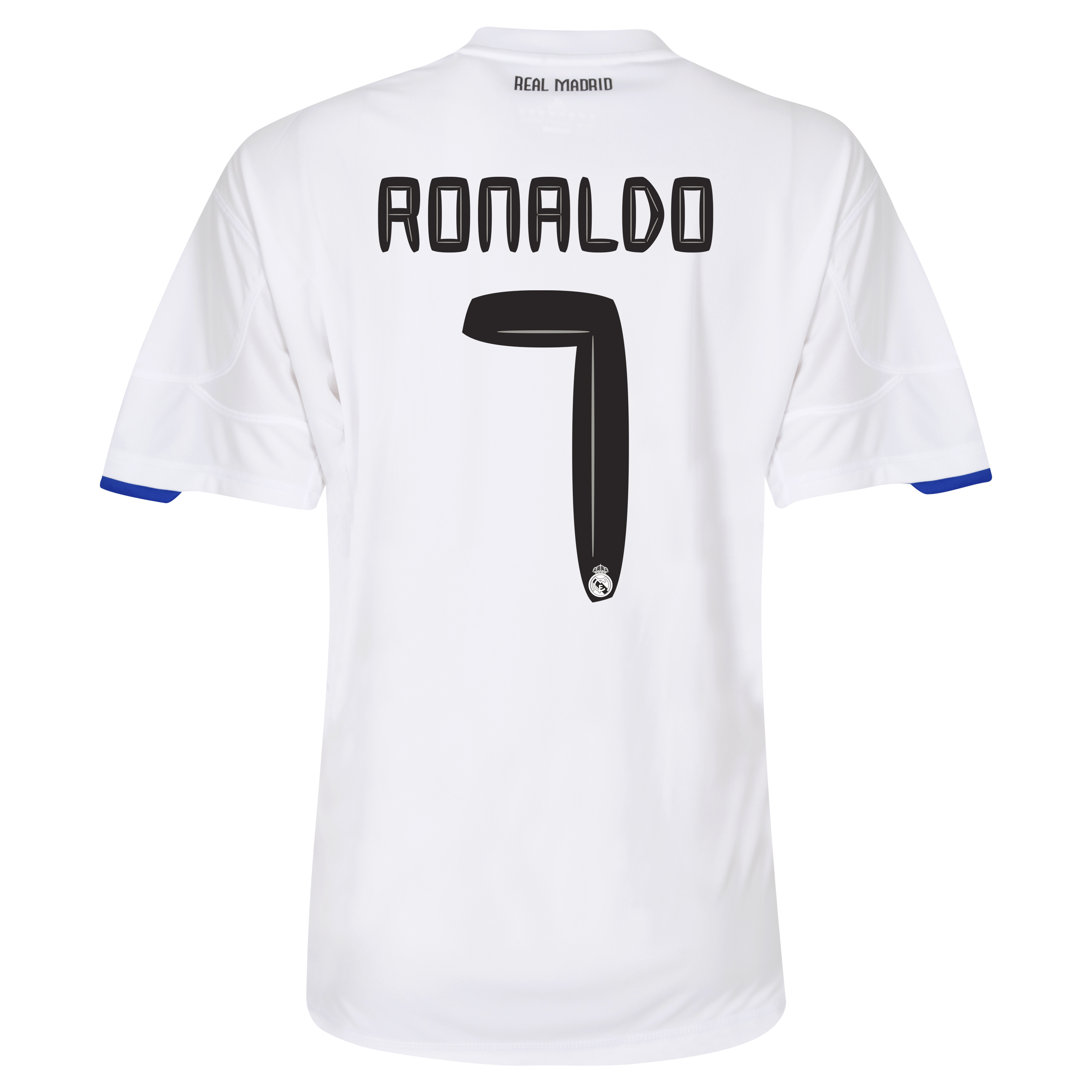 Real Madrid Home Shirt 2010/11 with Ronaldo 7 printing - Womens