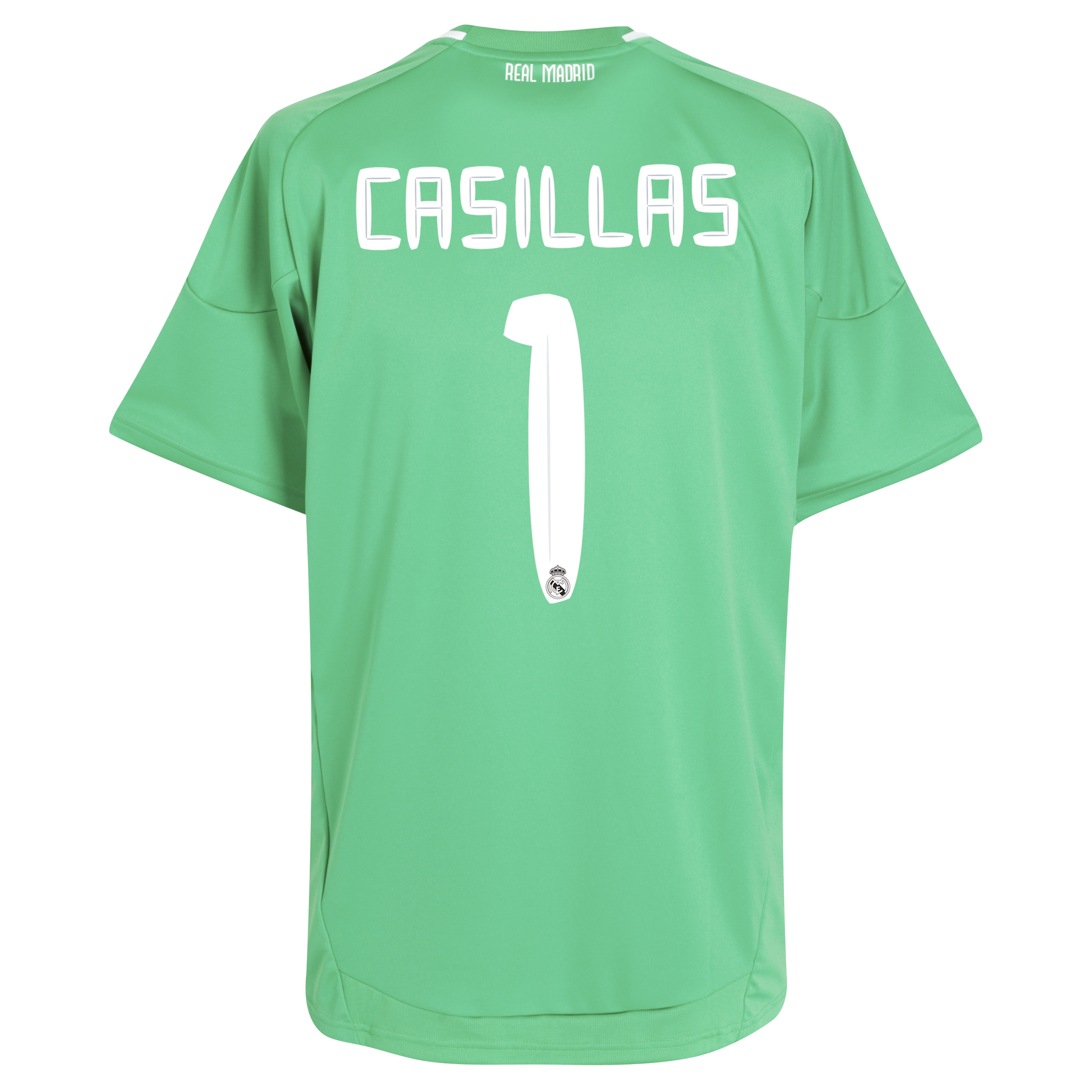 Camiseta 1ª Equipación de Portero Real Madrid 2010/11 con Casillas 1