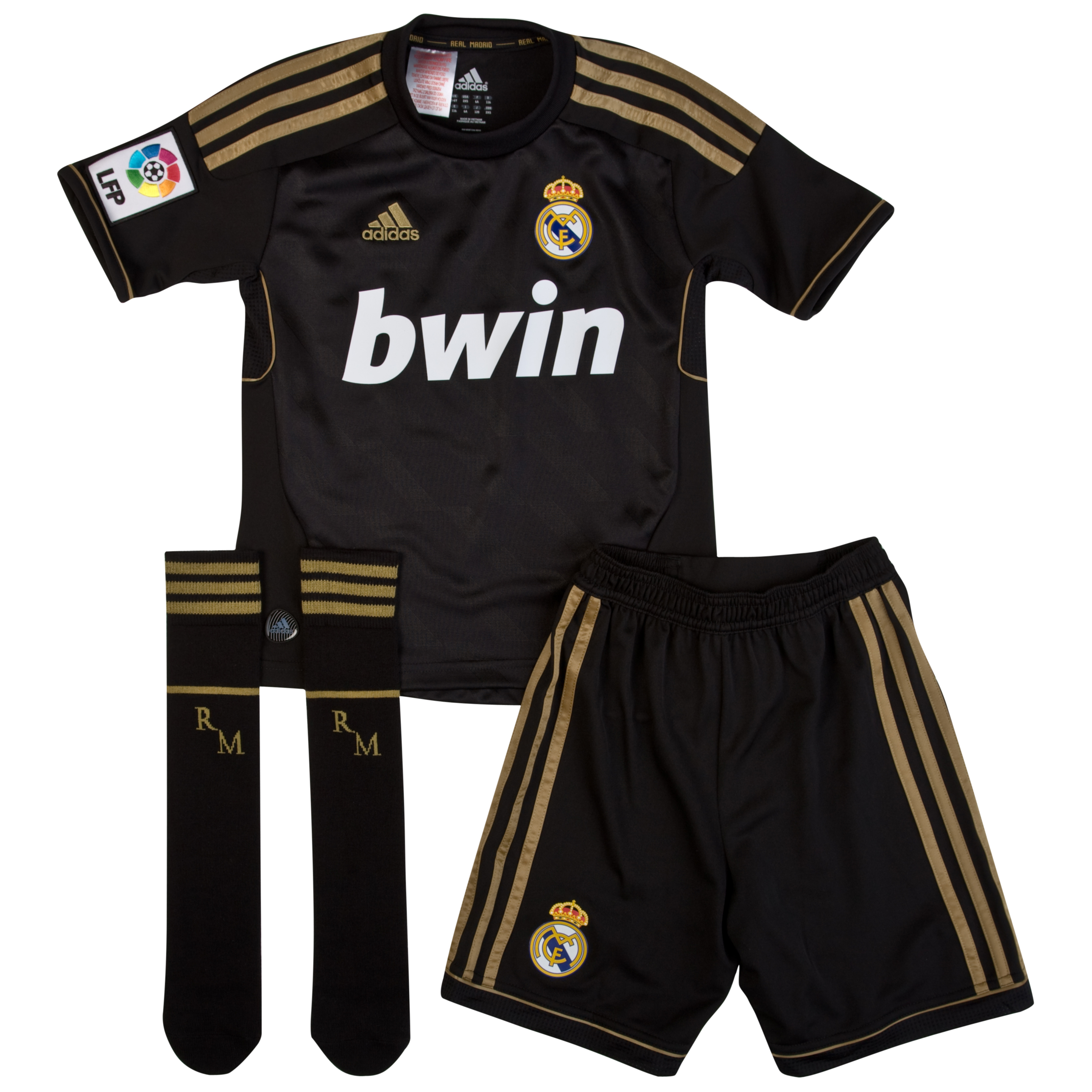 Real Madrid Away Mini Kit 2011/12 - Infants