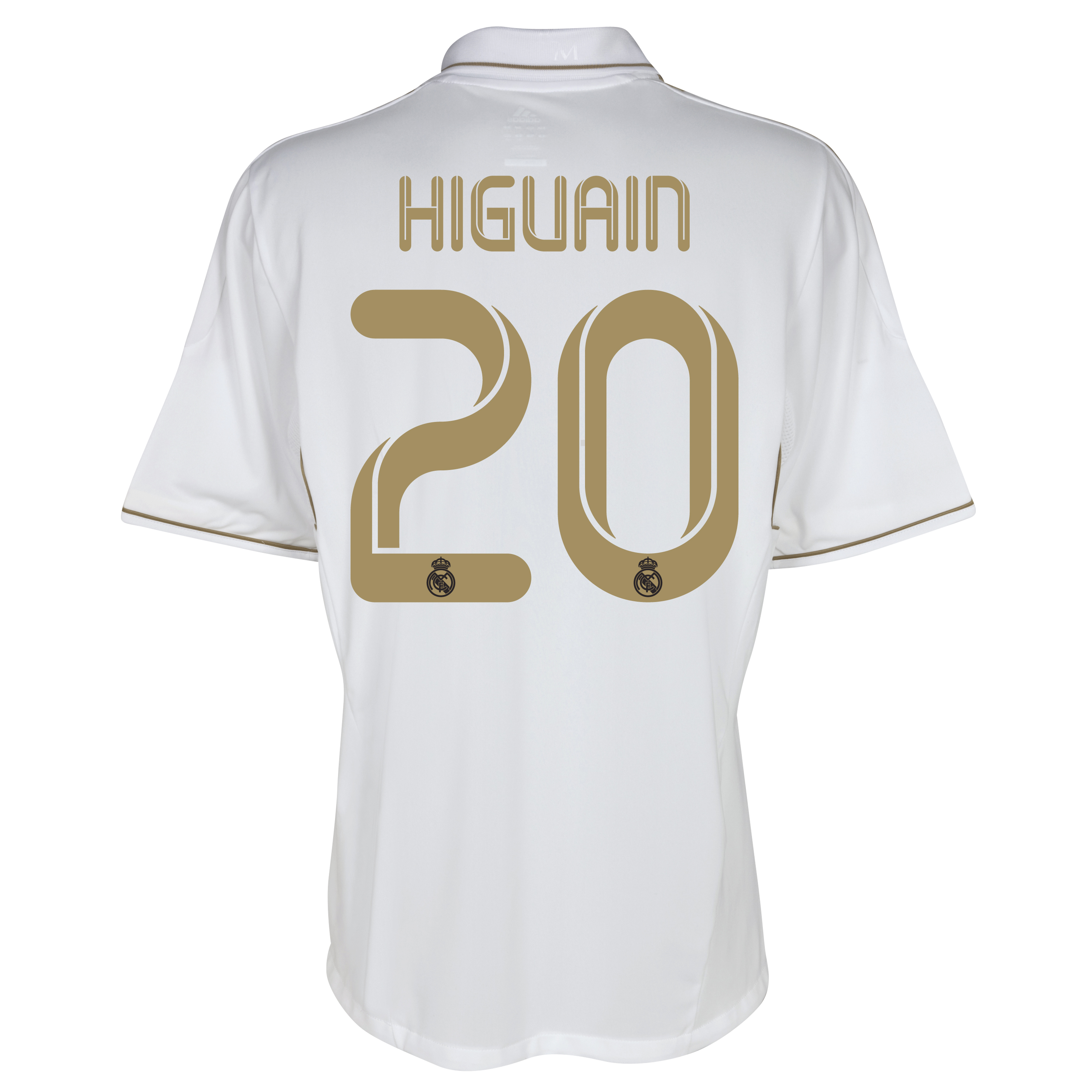 Real Madrid Home Shirt 2011/12 with Higuaín 20 printing