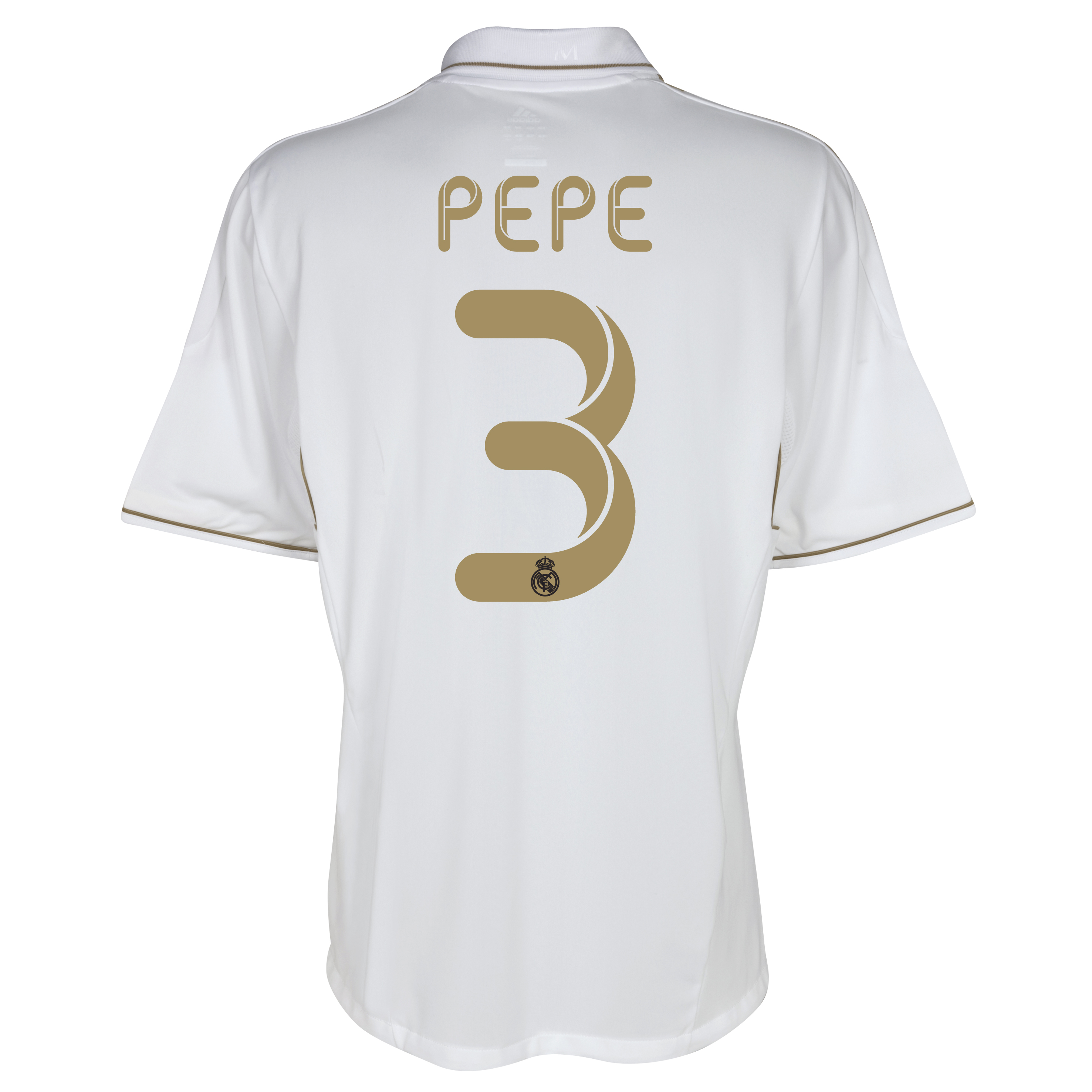 Real Madrid Home Shirt 2011-12 - Kids with Pepe 3 printing