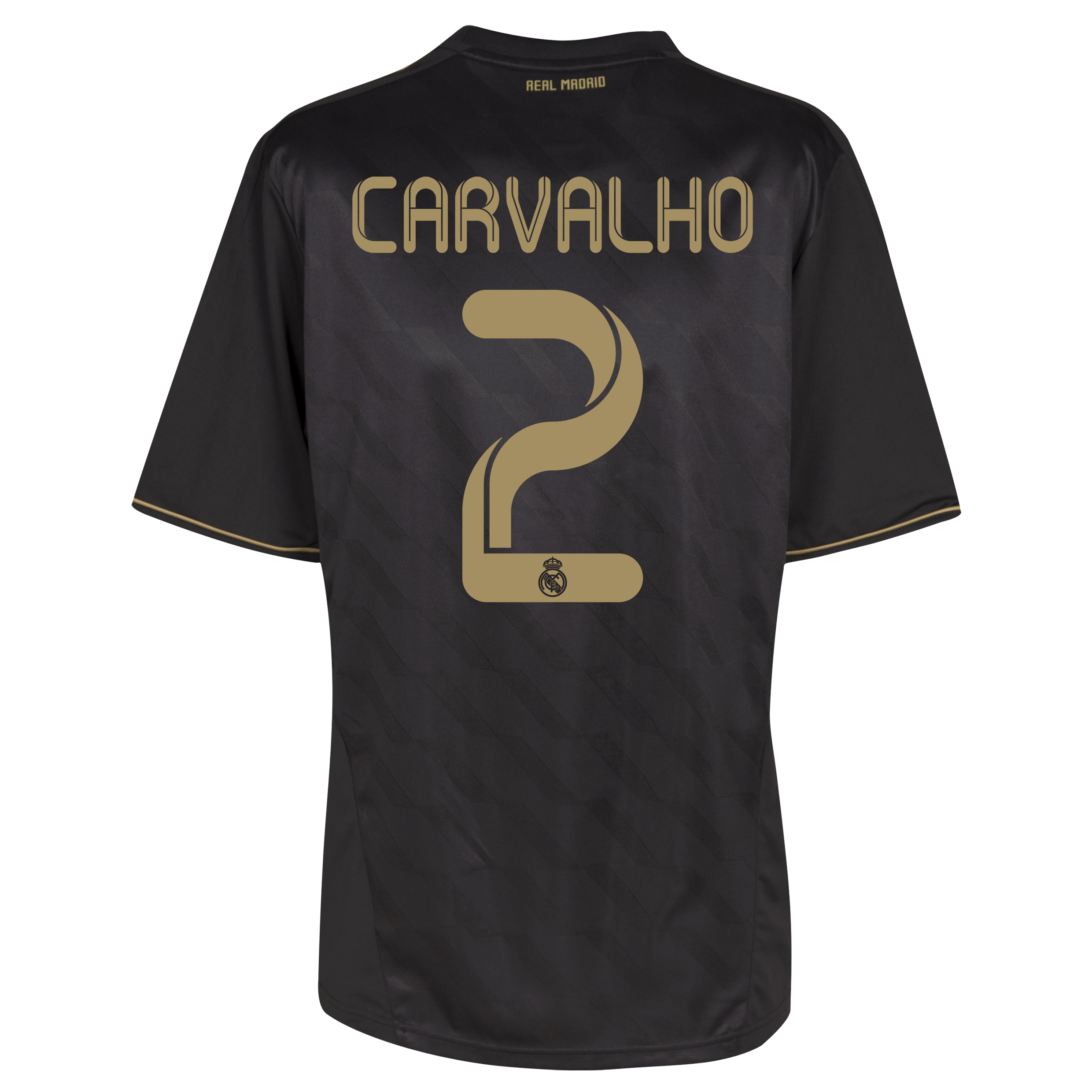 Real Madrid Away Shirt 2011/12 with Carvalho 2 printing
