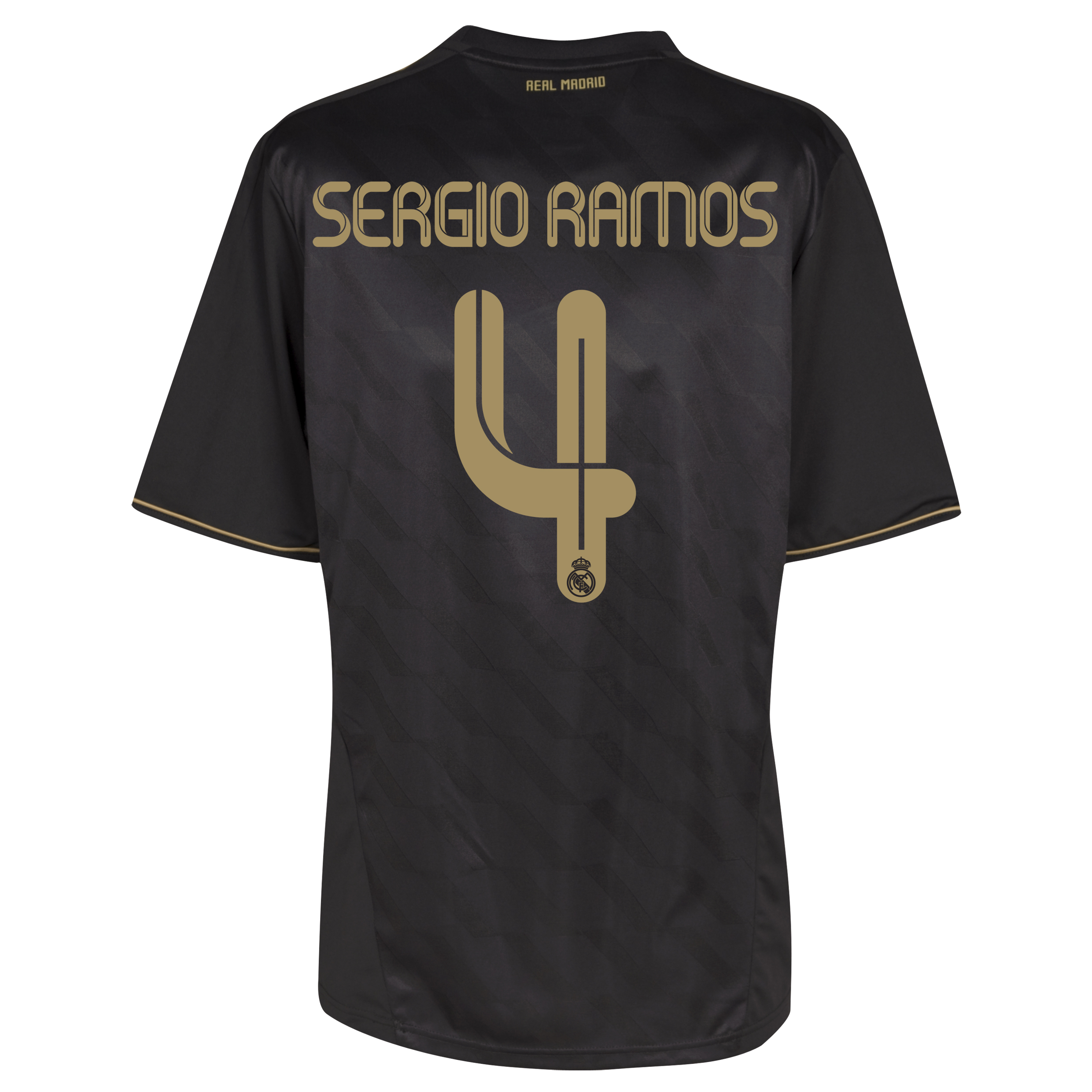 Real Madrid Away Shirt 2011/12 with Sergio Ramos 4 printing