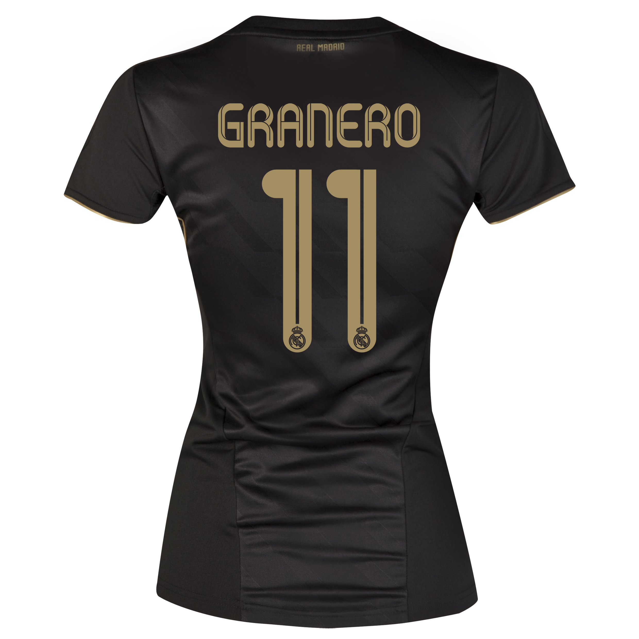 Real Madrid Away Shirt 2011/12 - Womens with Granero 11 printing