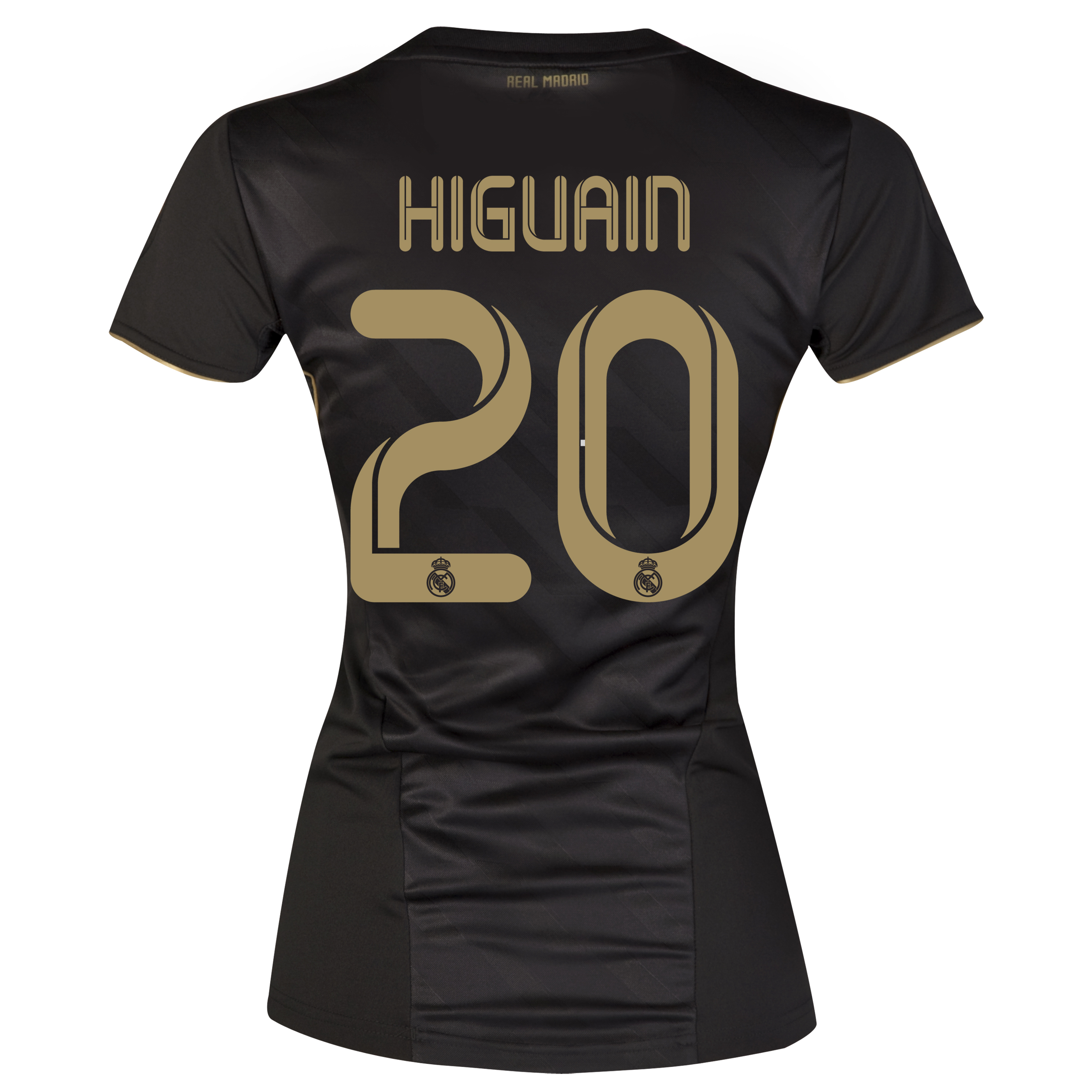 Real Madrid Away Shirt 2011/12 - Womens with Higuaín 20 printing