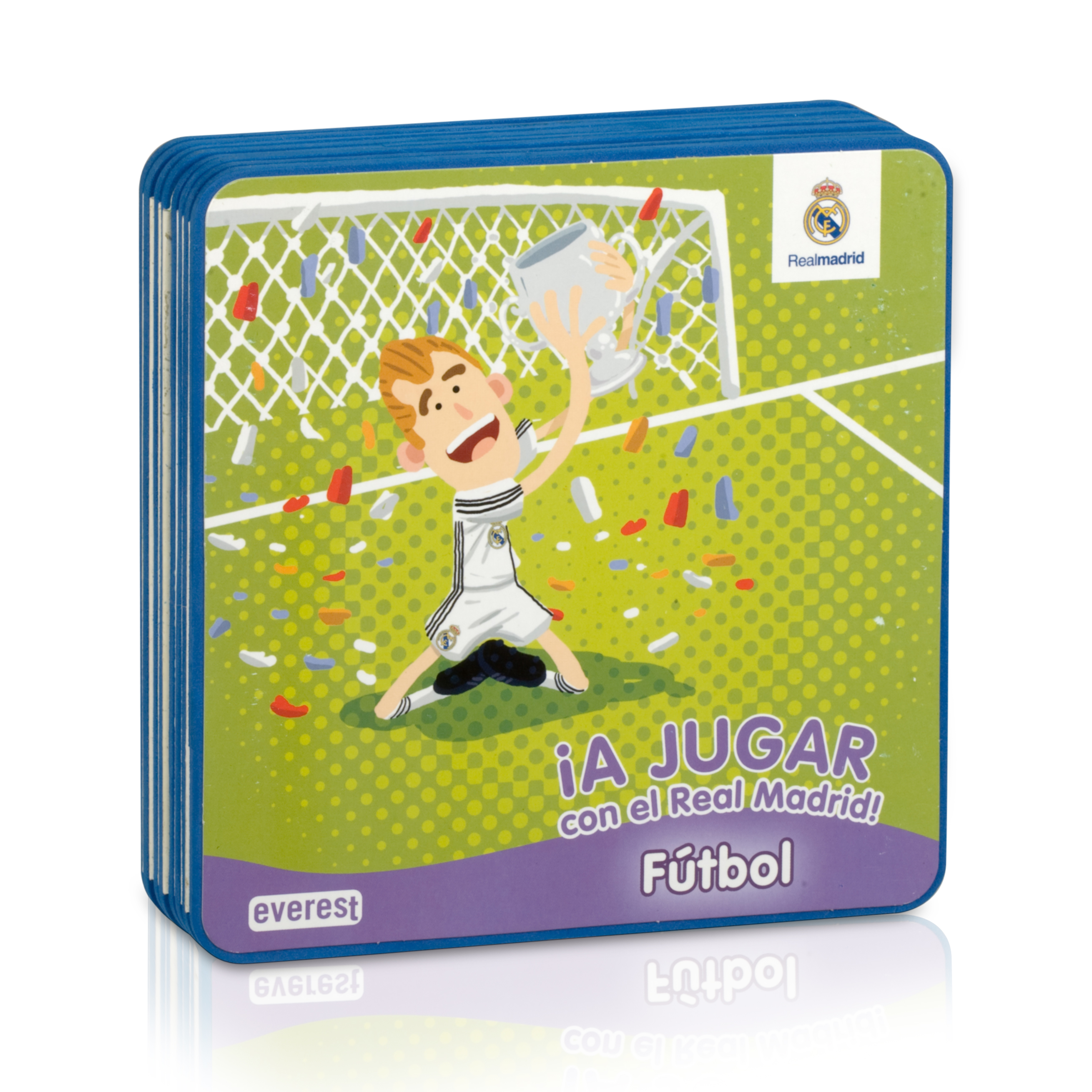 A jugar con el Real Madrid! FÚTBOL Libro de espuma