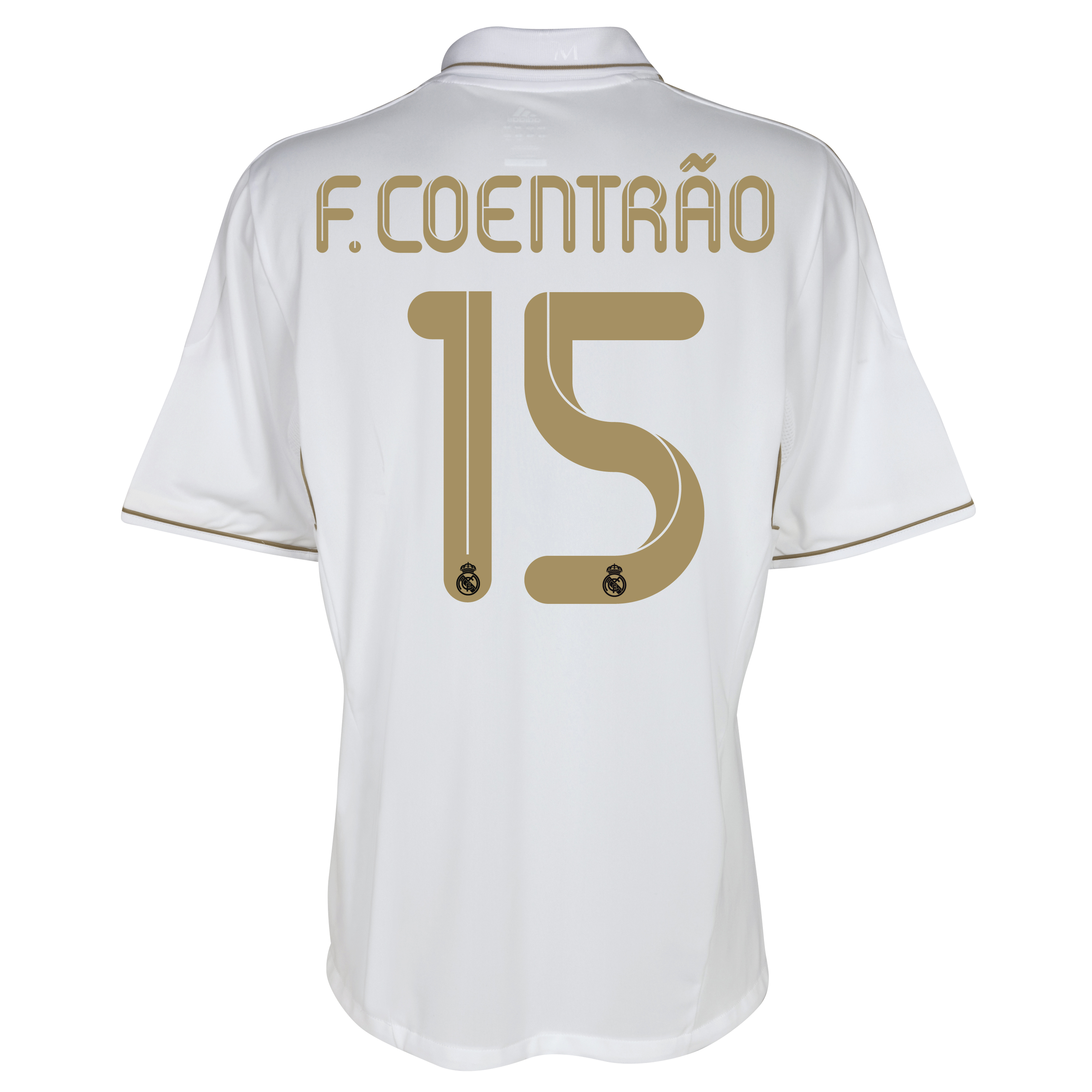 Real Madrid Home Shirt 2011/12 with F.Coentrão 15 printing