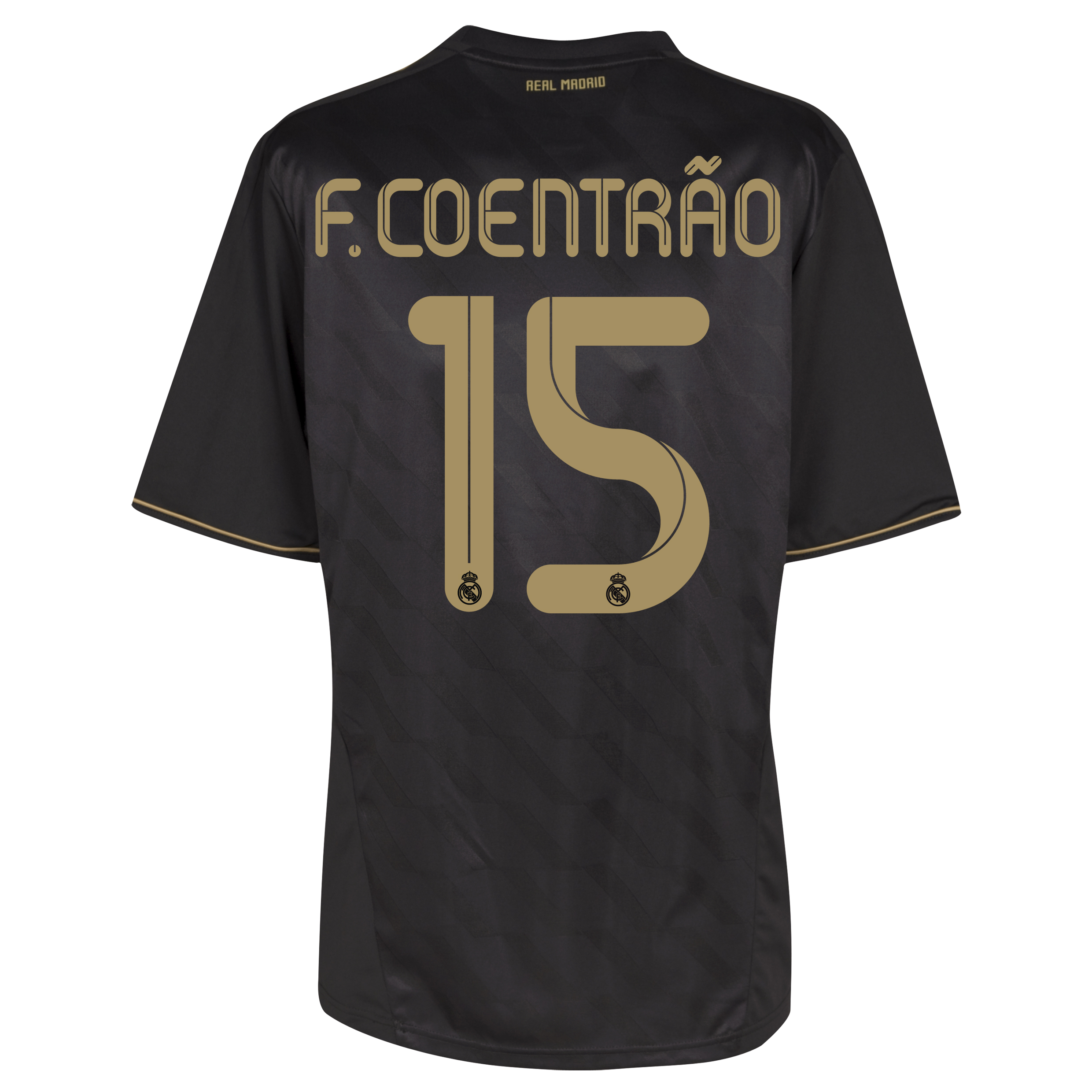 Real Madrid Away Shirt 2011/12 with F.Coentrão 15 printing