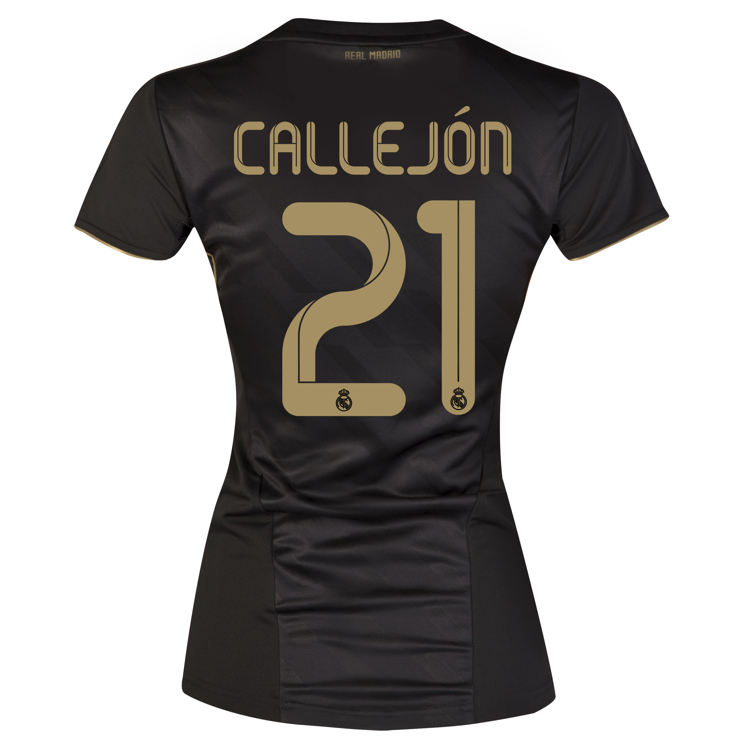 Real Madrid Away Shirt 2011/12 - Womens with Callejon 21 printing
