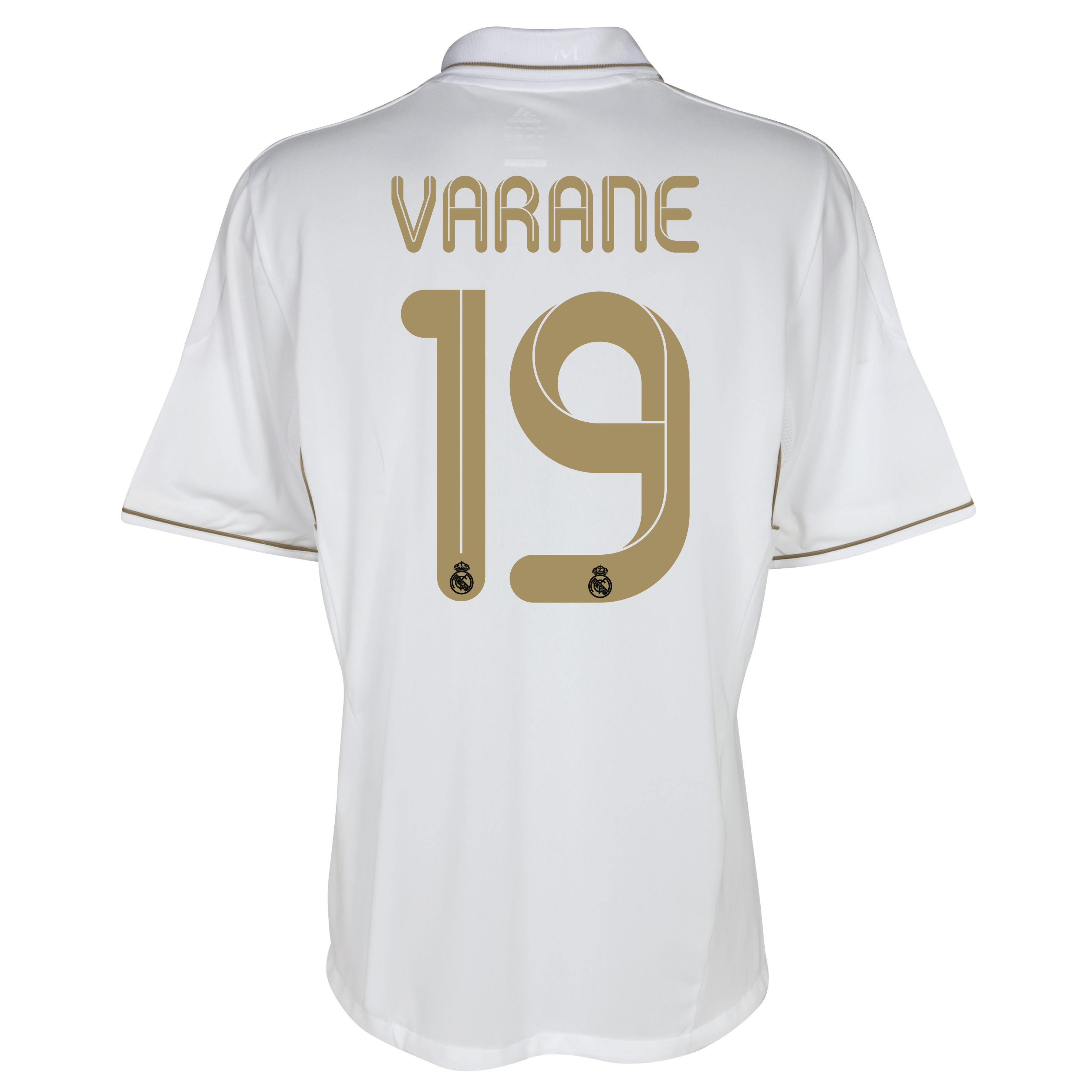 Real Madrid Home Shirt 2011-12 - Kids with Varane 19 printing