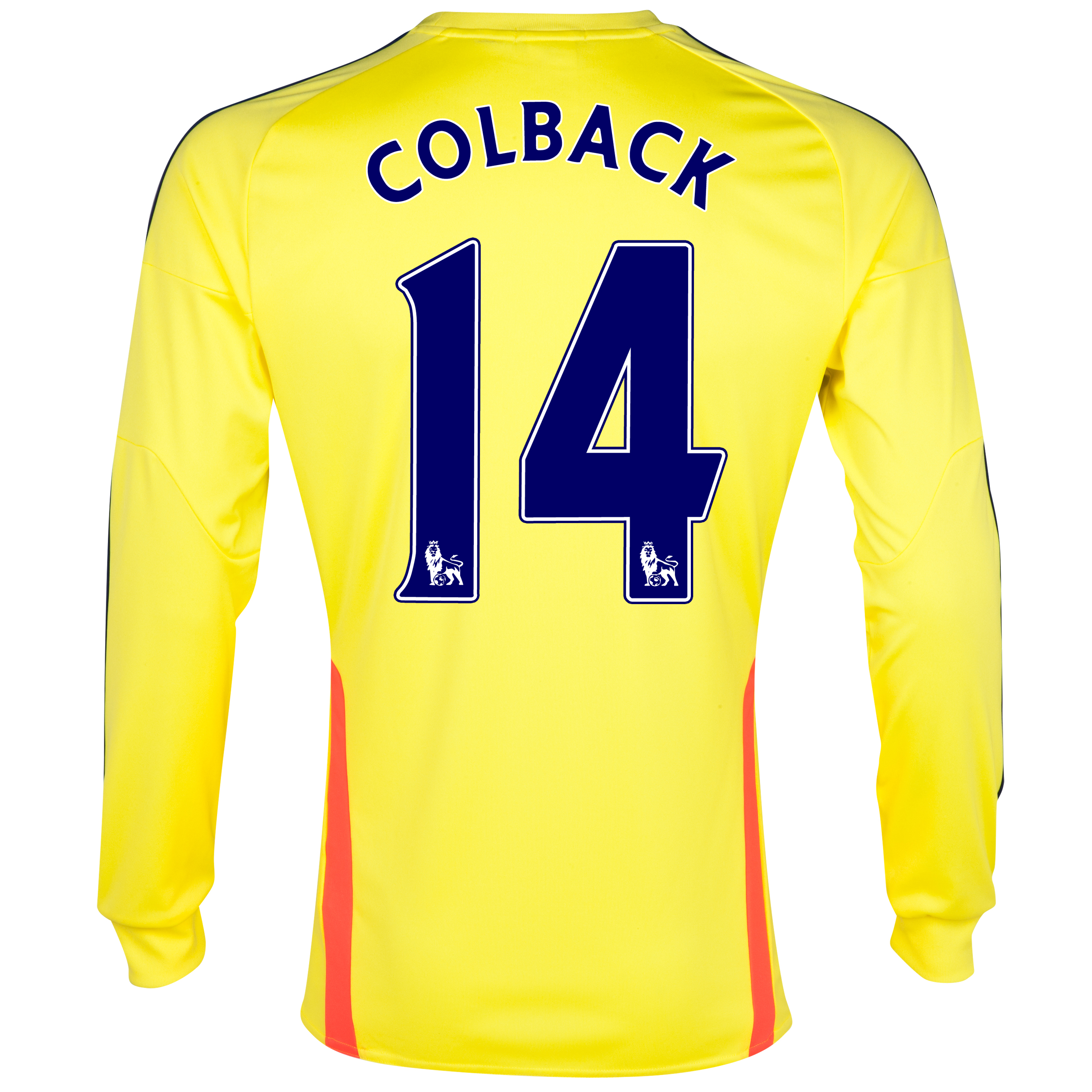 Sunderland Away Shirt 2013/14 - Long Sleeved with Colback 14 printing