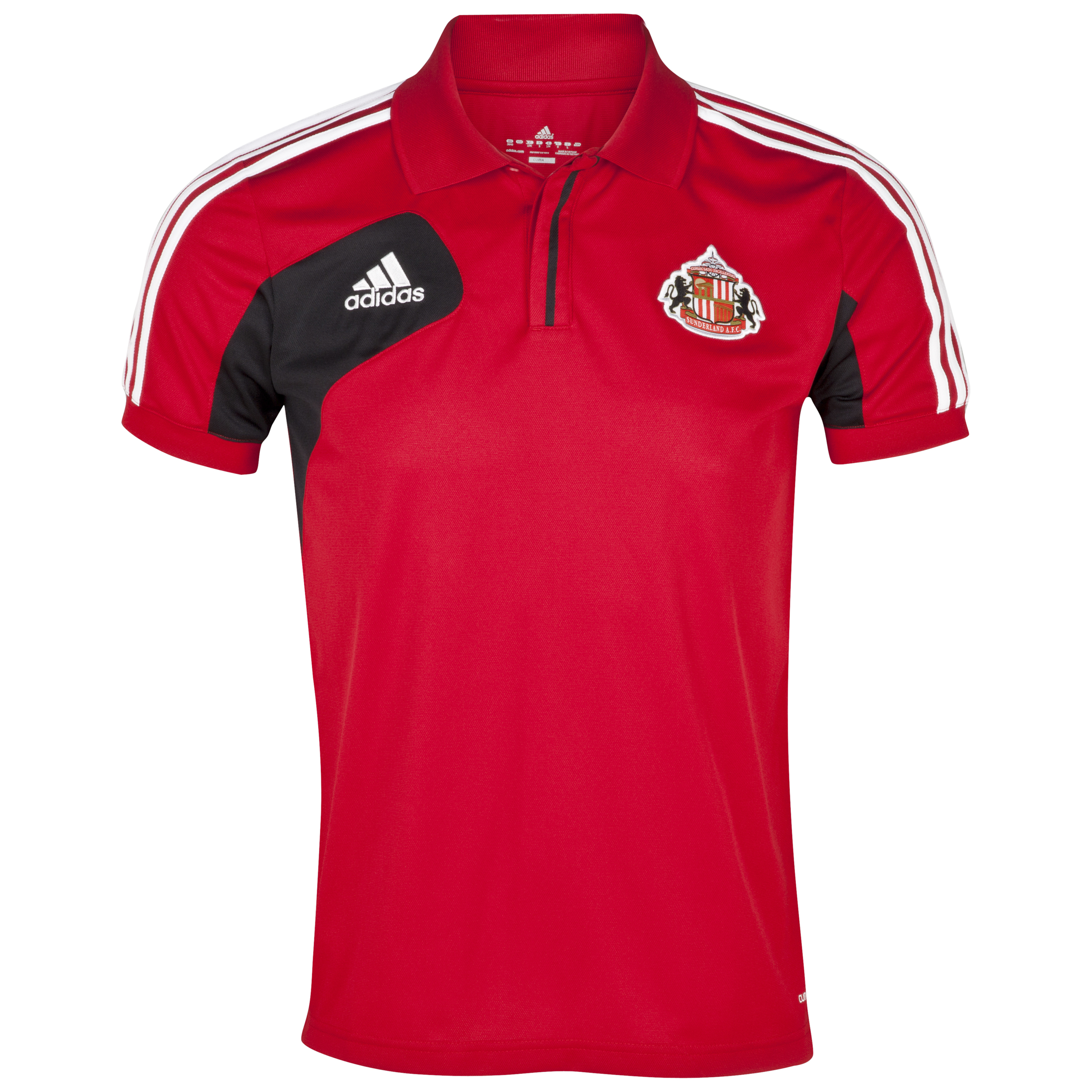Sunderland Condivo Poly Polo - University Red/Black/White