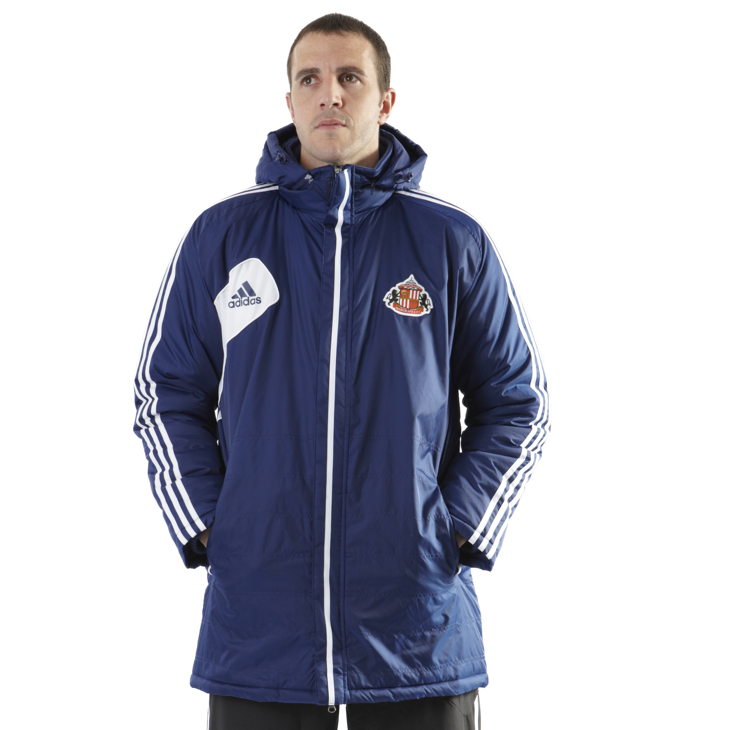 Sunderland Condivo Stadium Jacket - New Navy/White