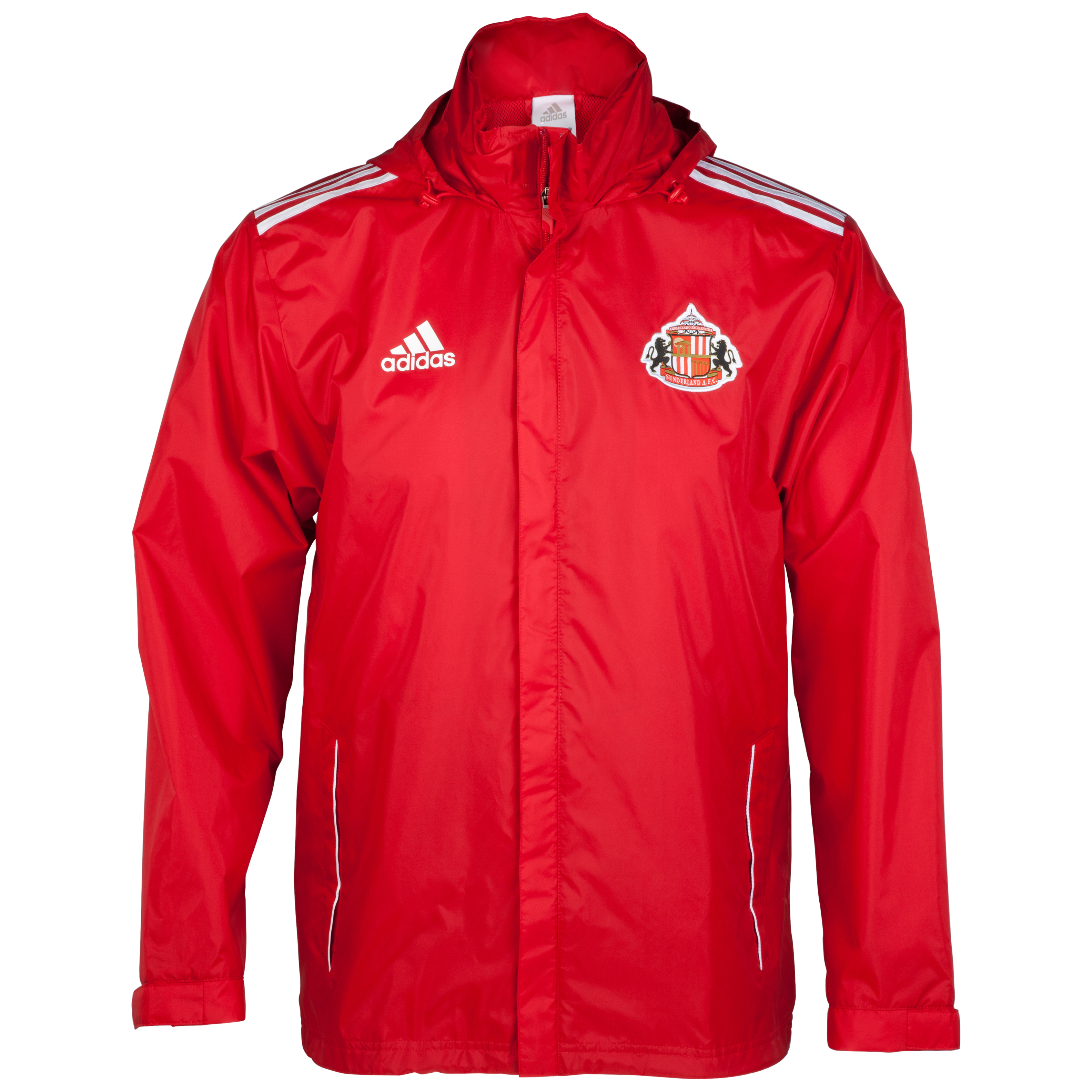 Sunderland Core Rain Jacket - University Red/White
