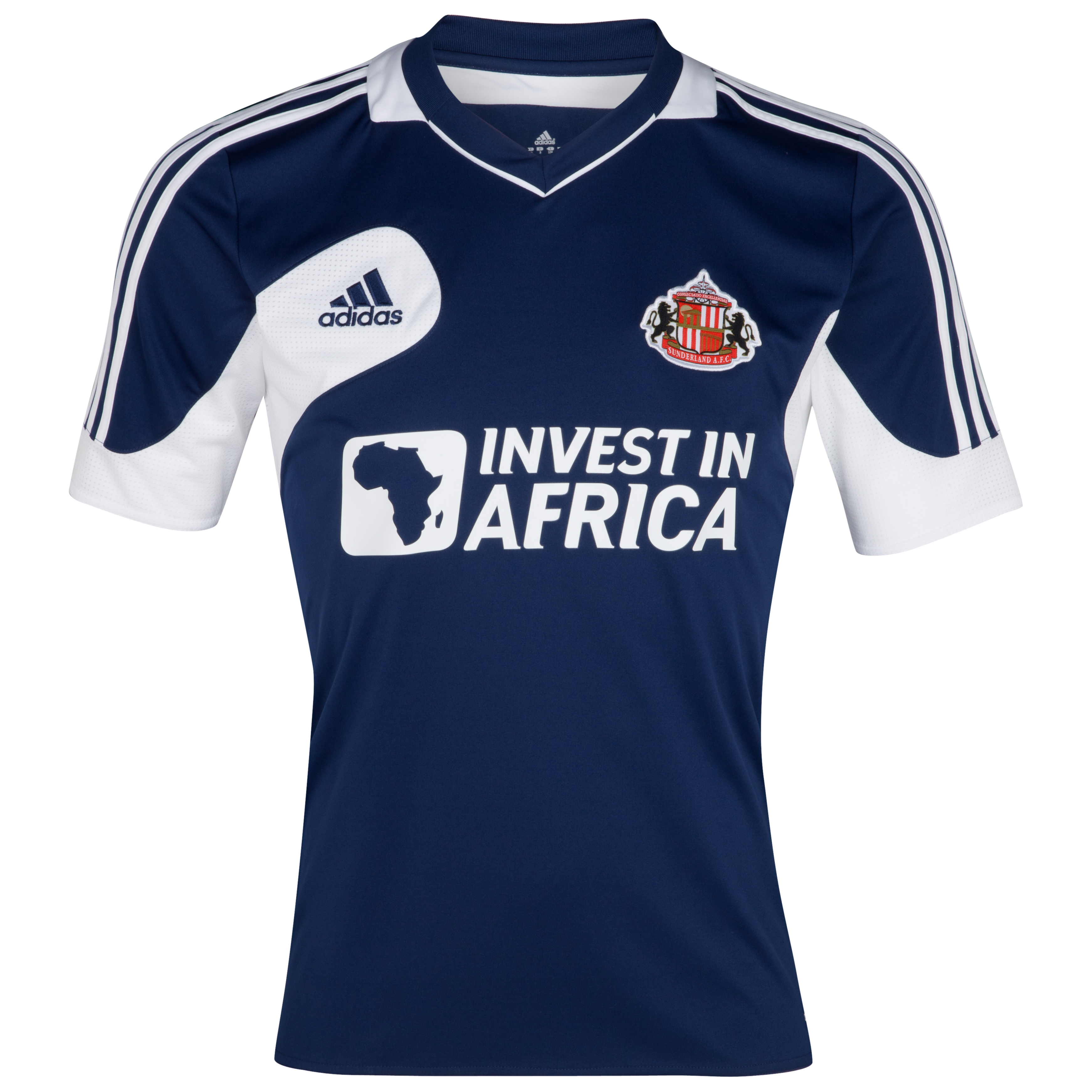 Sunderland Condivo Training T-Shirt - New Navy/White - Junior