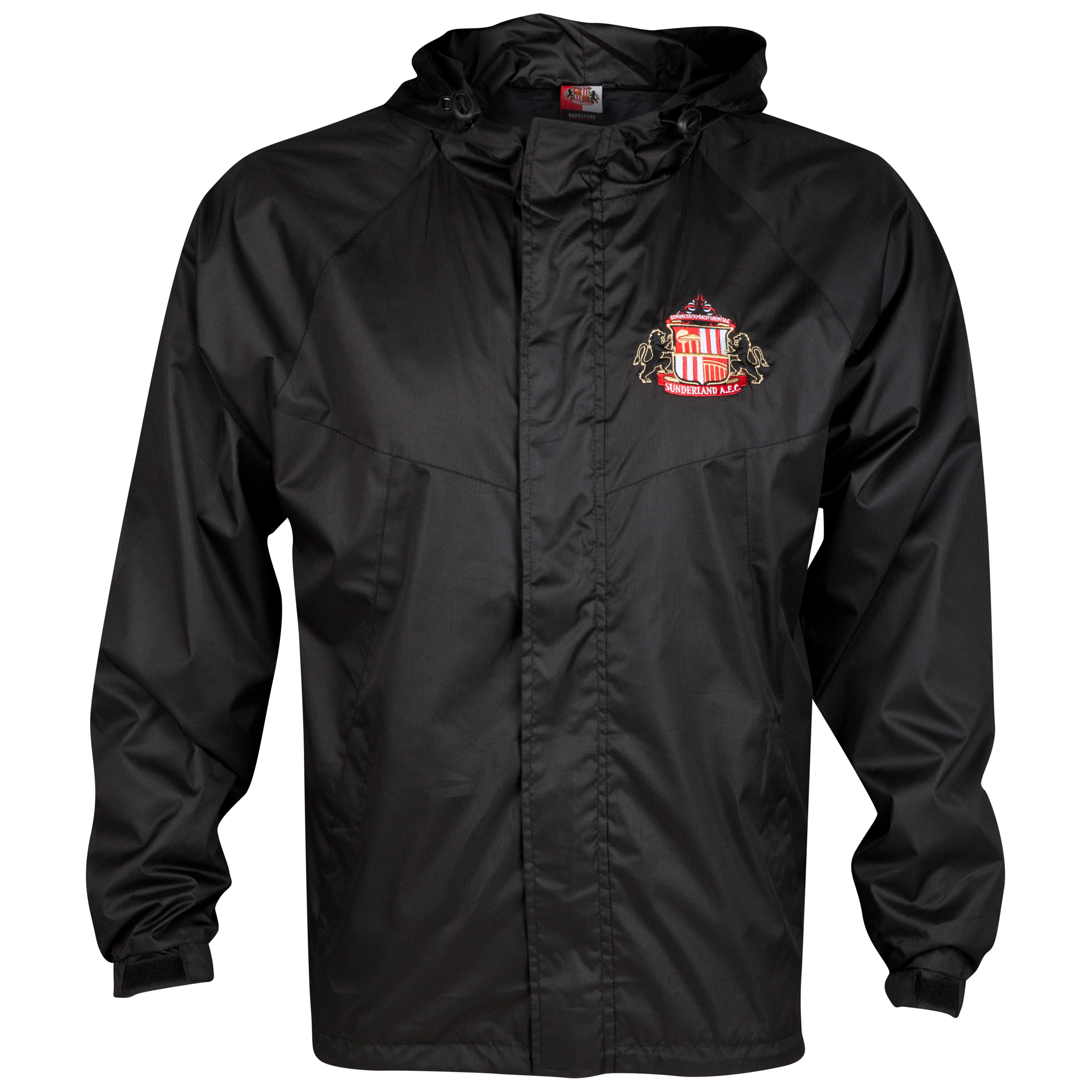 Sunderland Essential Dewar Shower Jacket - Black - Older Boys