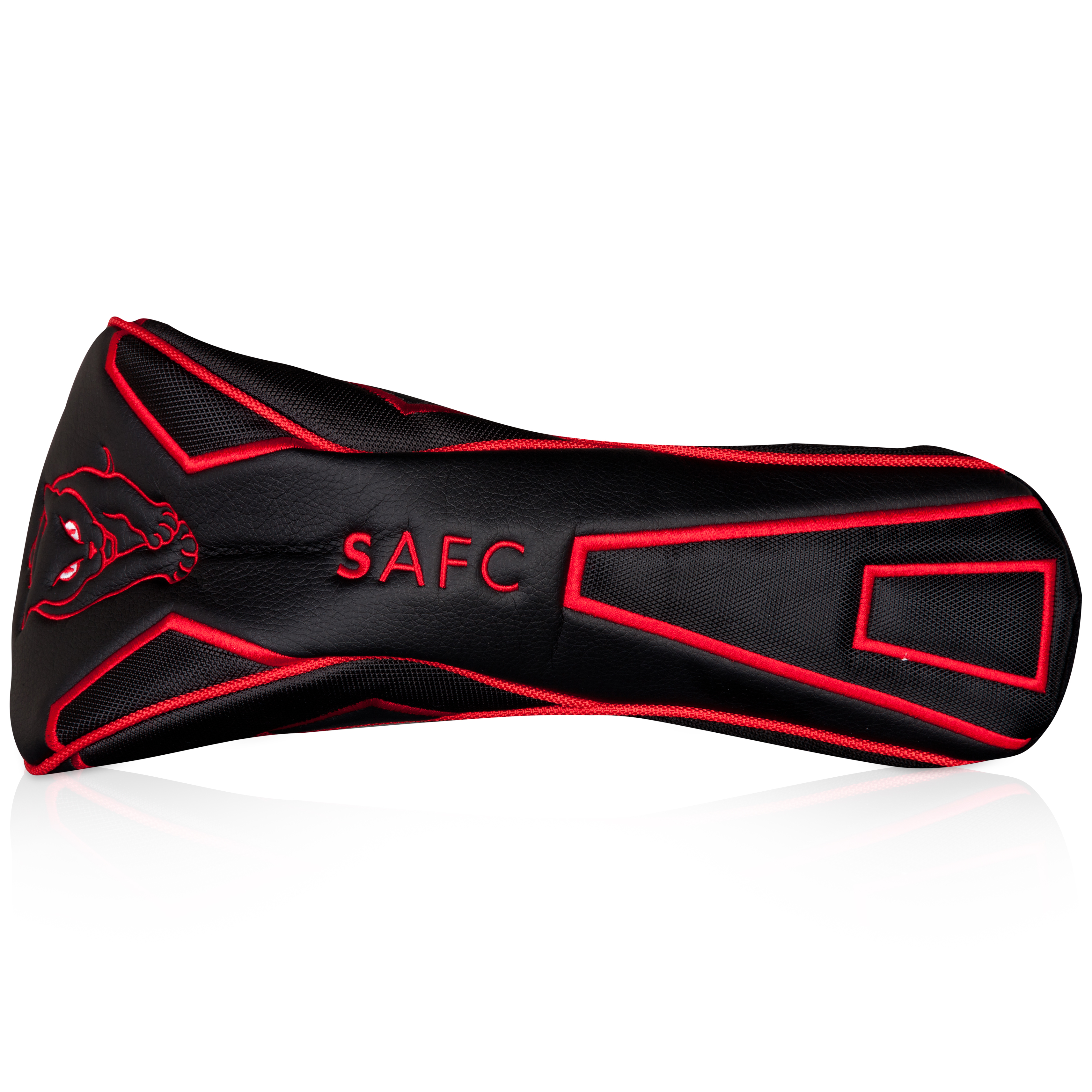 Sunderland Executive Golf Driver Head Cover - Black/Red