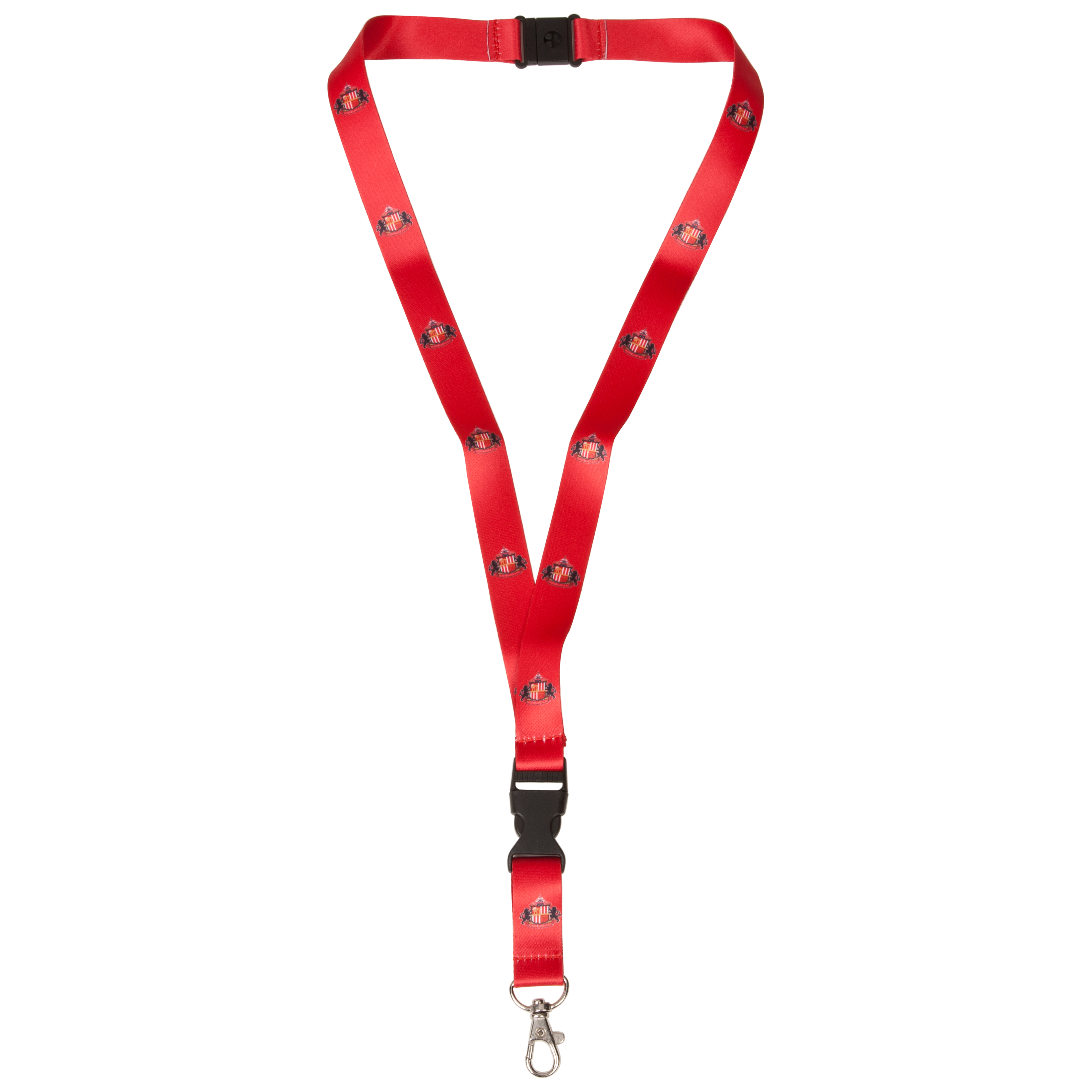 Sunderland Crest Lanyard - Red