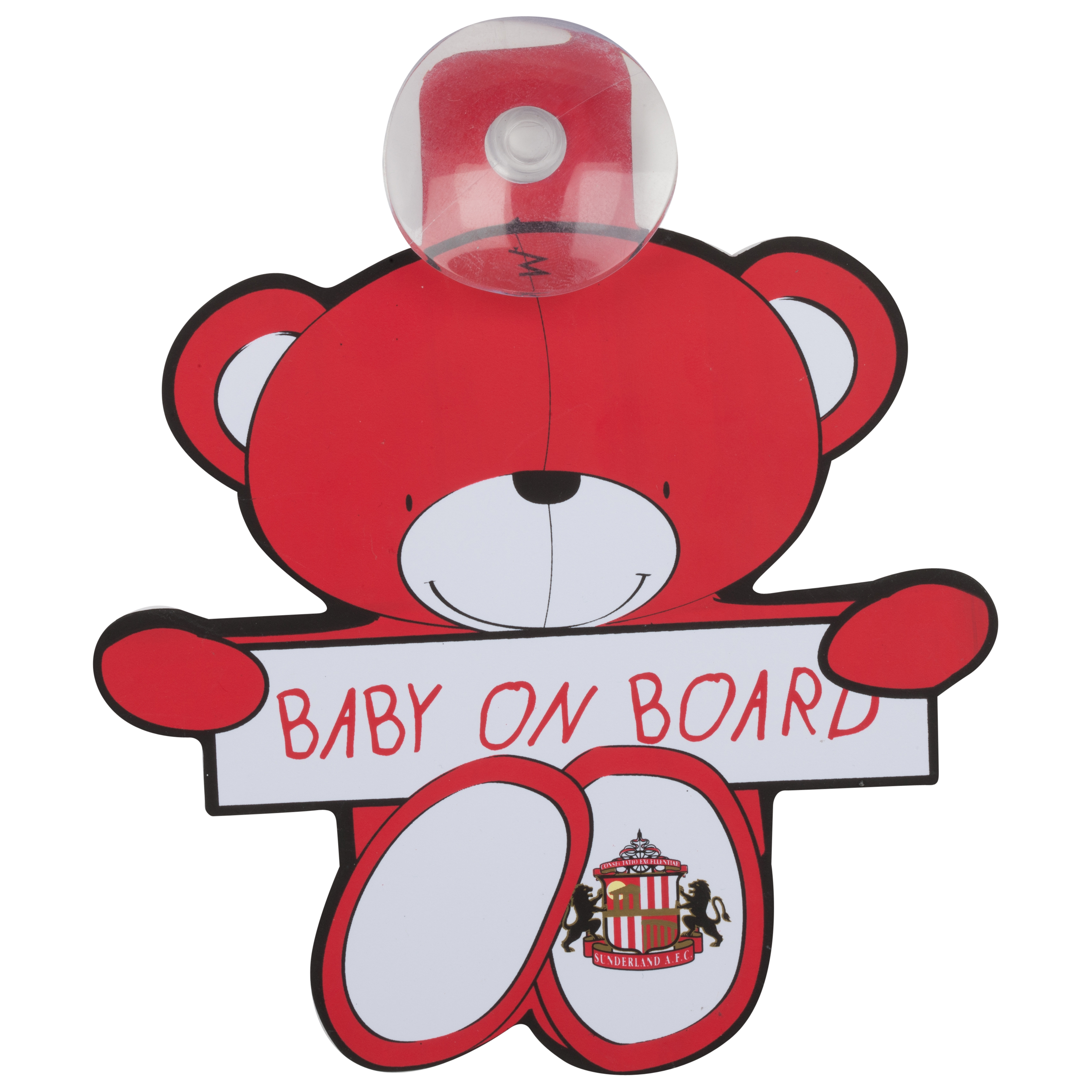 Sunderland Bear Baby on Board Hanger