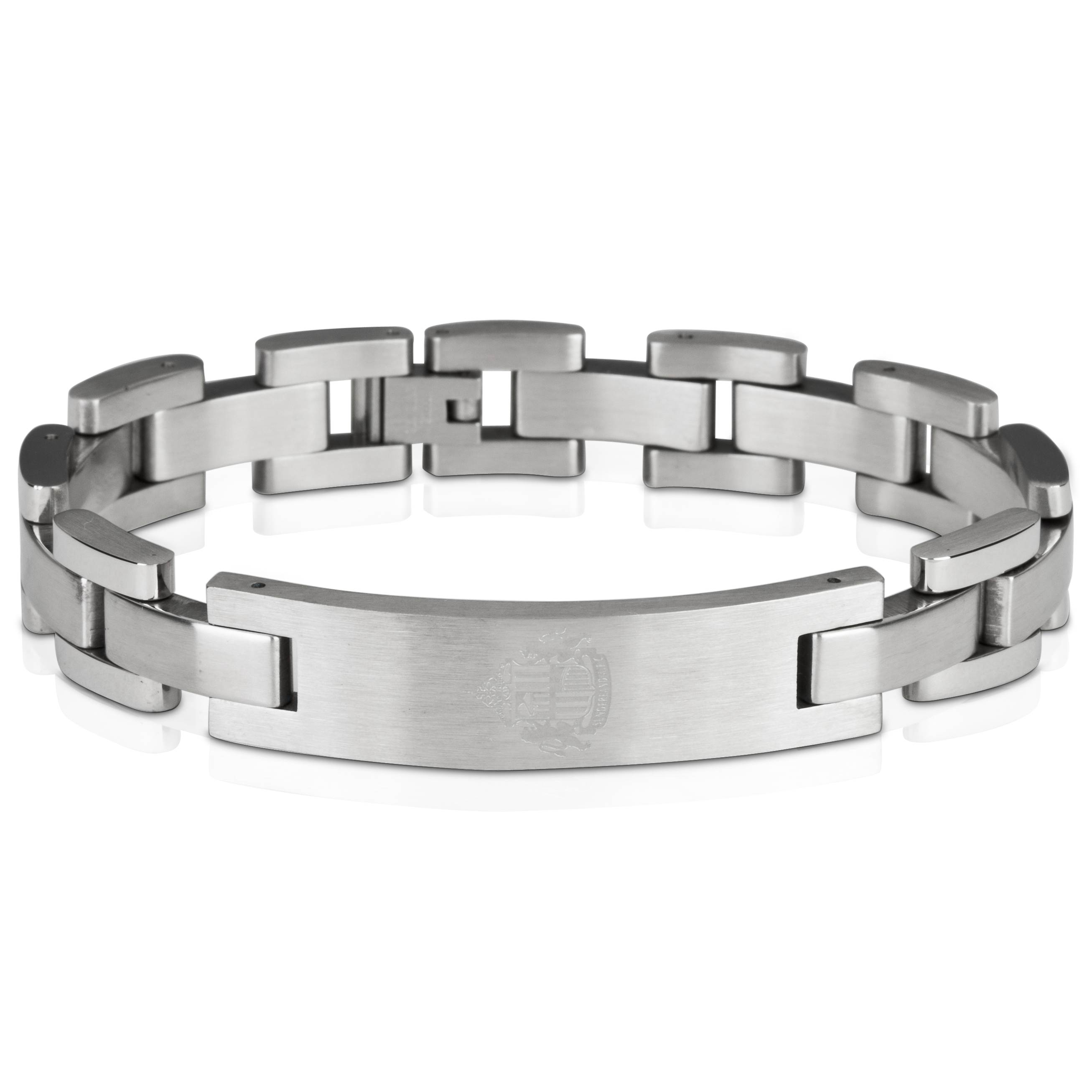 Sunderland Stainless Steel Crest Bracelet
