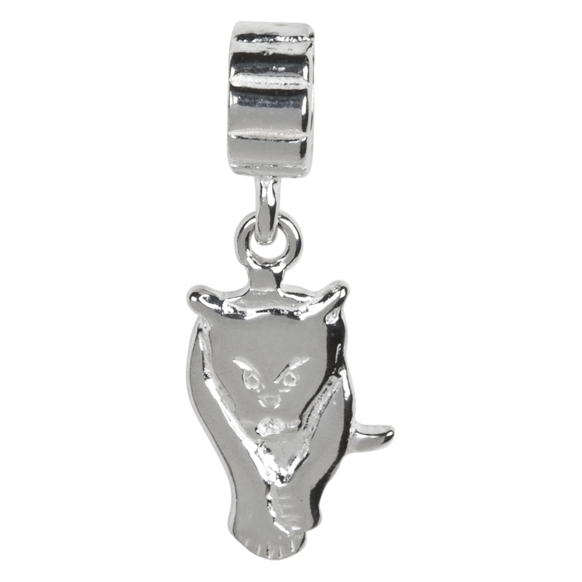 Sunderland Black Cat Link Charm - Sterling Silver