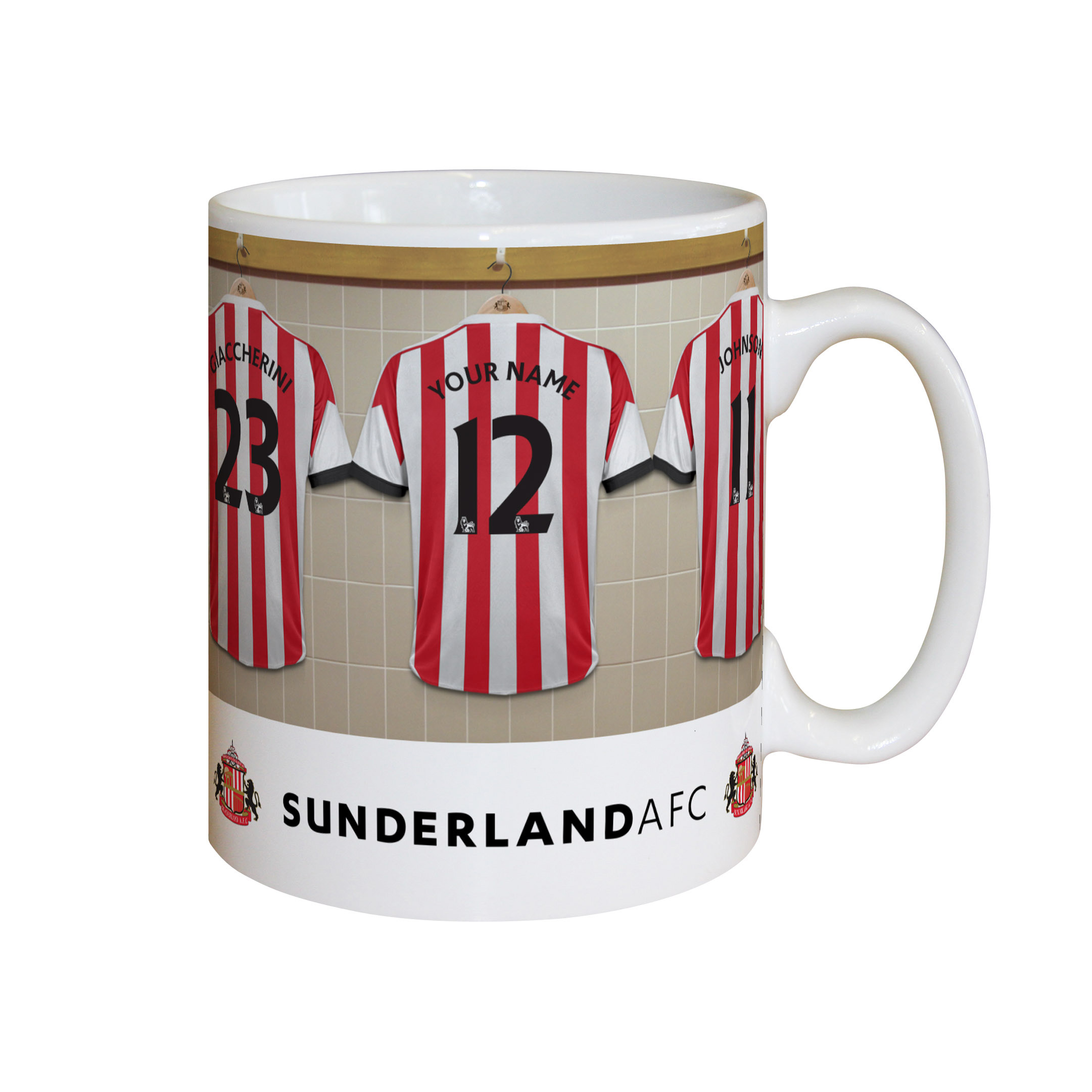 Sunderland Personalised Dressing Room Mug