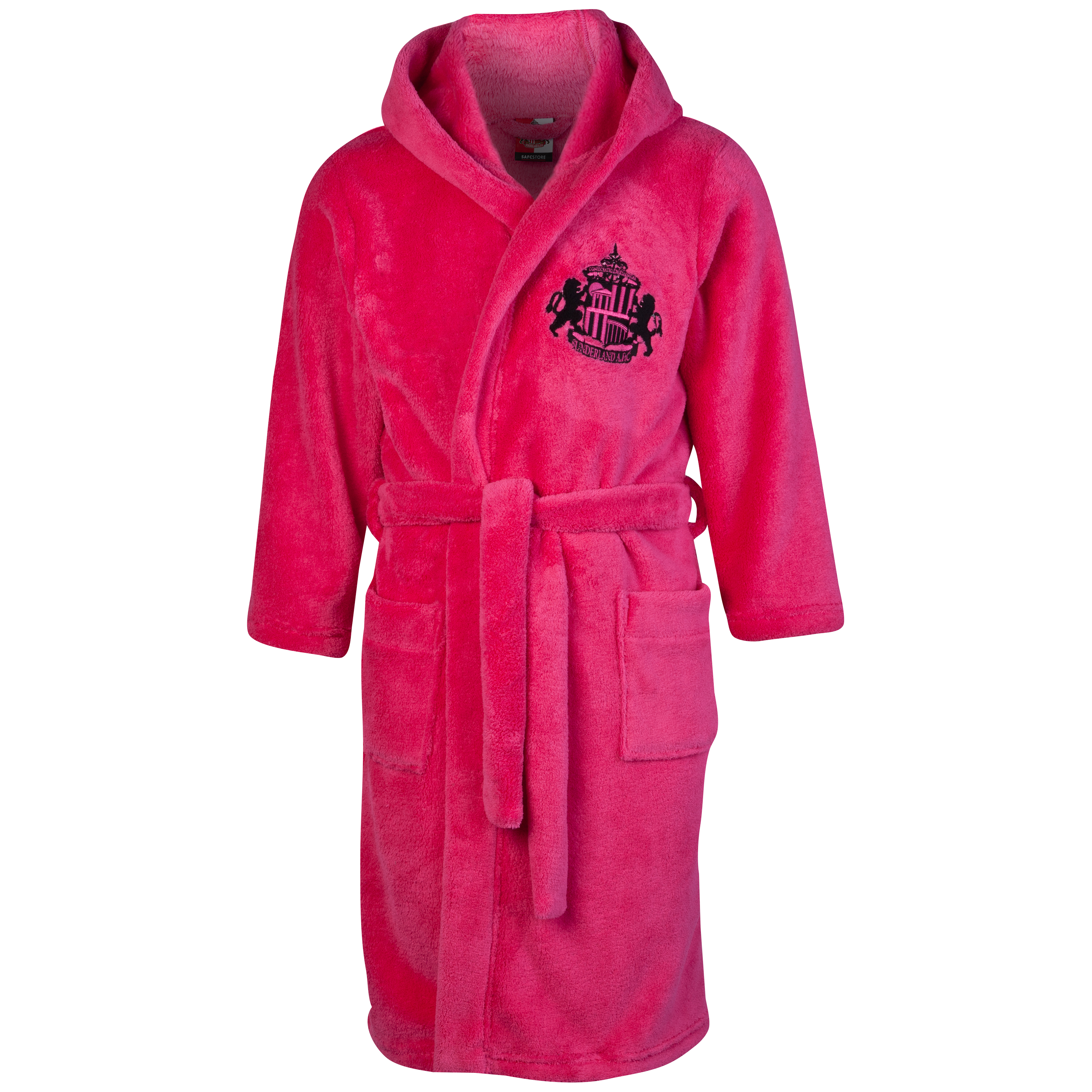 Sunderland Supersoft Robe - Pink - Girls