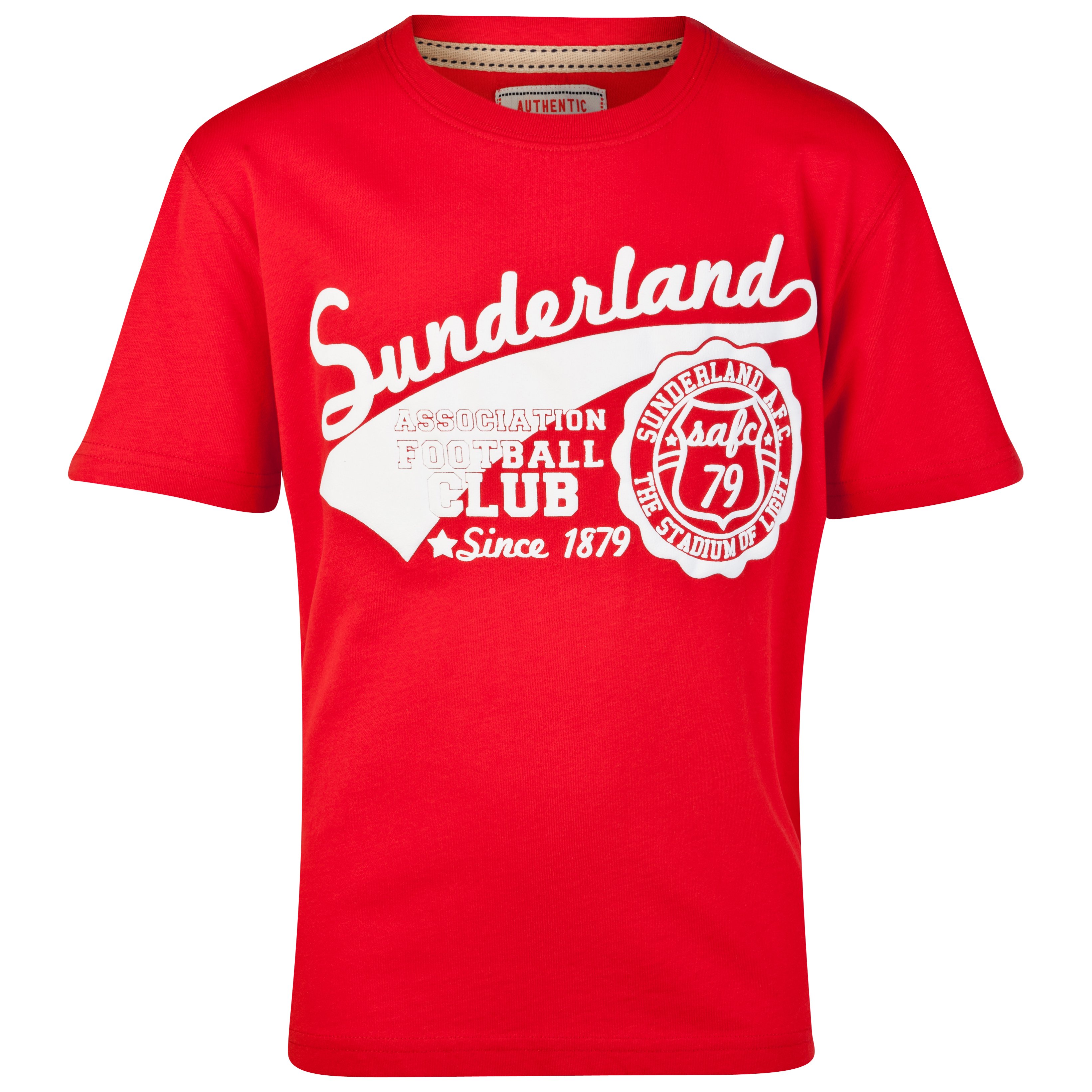 Sunderland Austin T-Shirt - Red - Older Boys