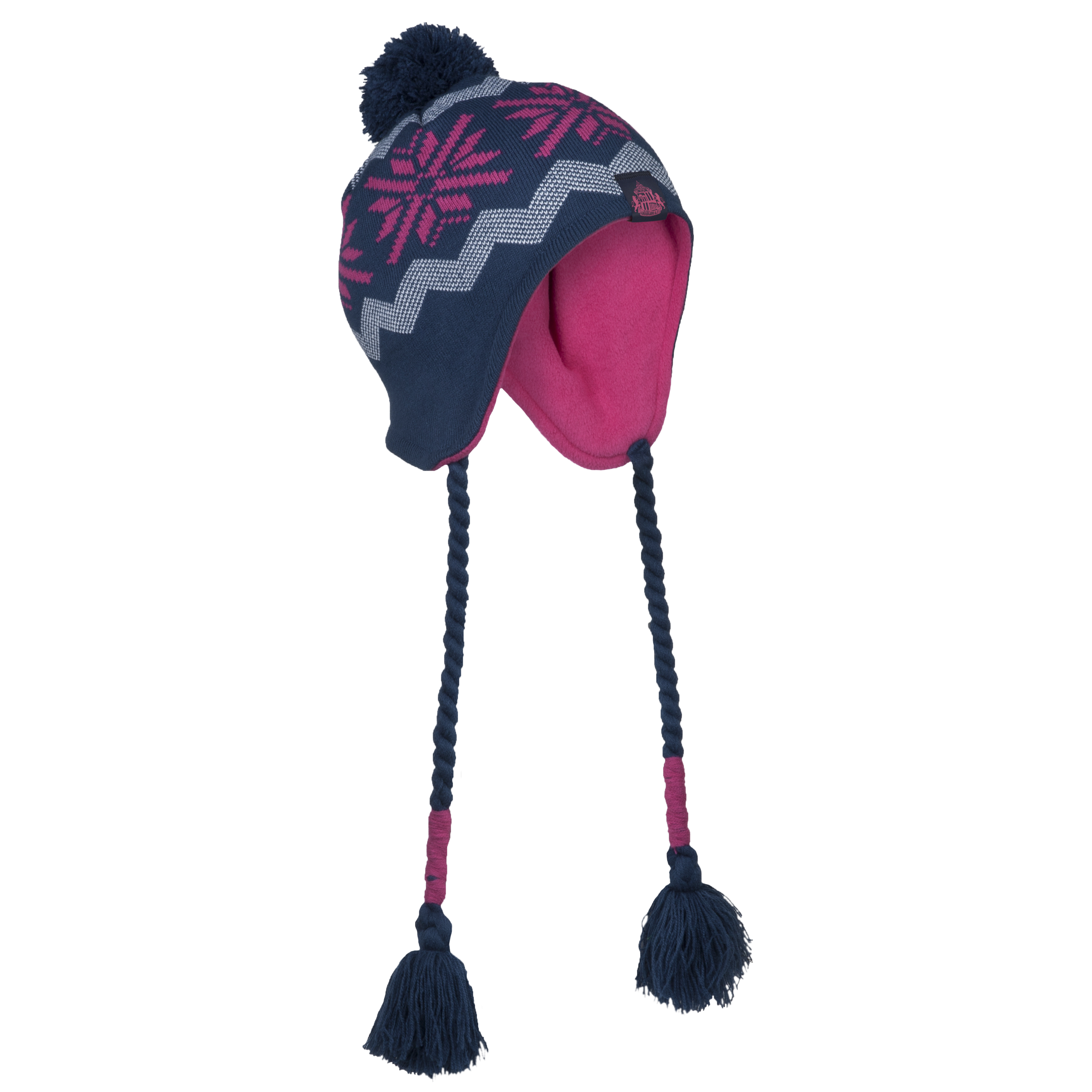 Sunderland Chalet Hat - Navy/Pink